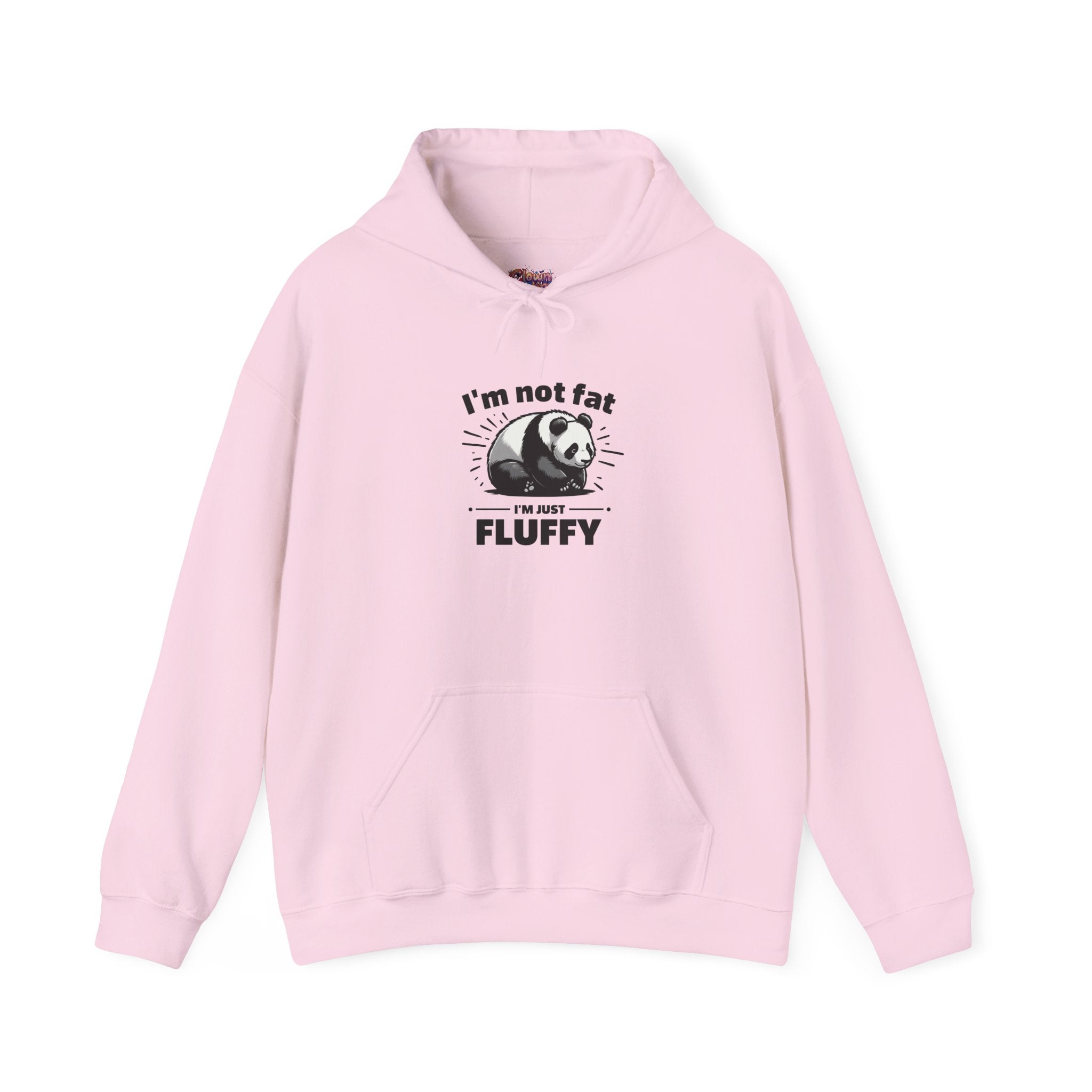 Funny Panda Hoodie - "I'm Not Fat, I'm Just Fluffy"
