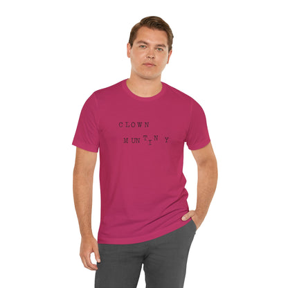 Clown Mutiny Unisex Jersey Short Sleeve Tee