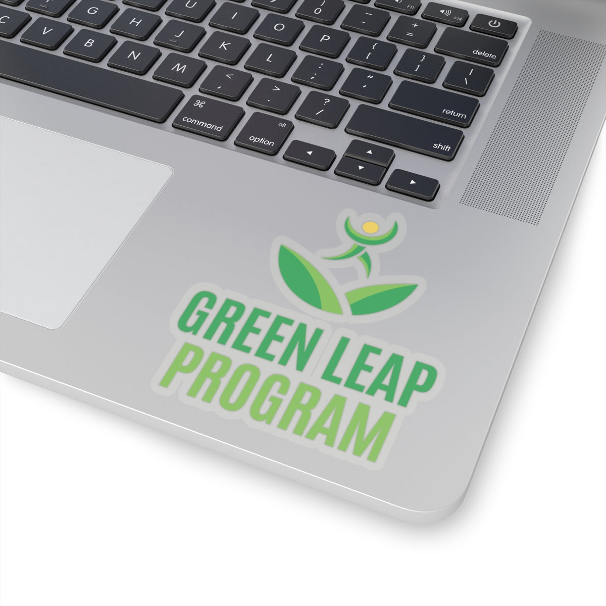 Green Leap Kiss-Cut Stickers