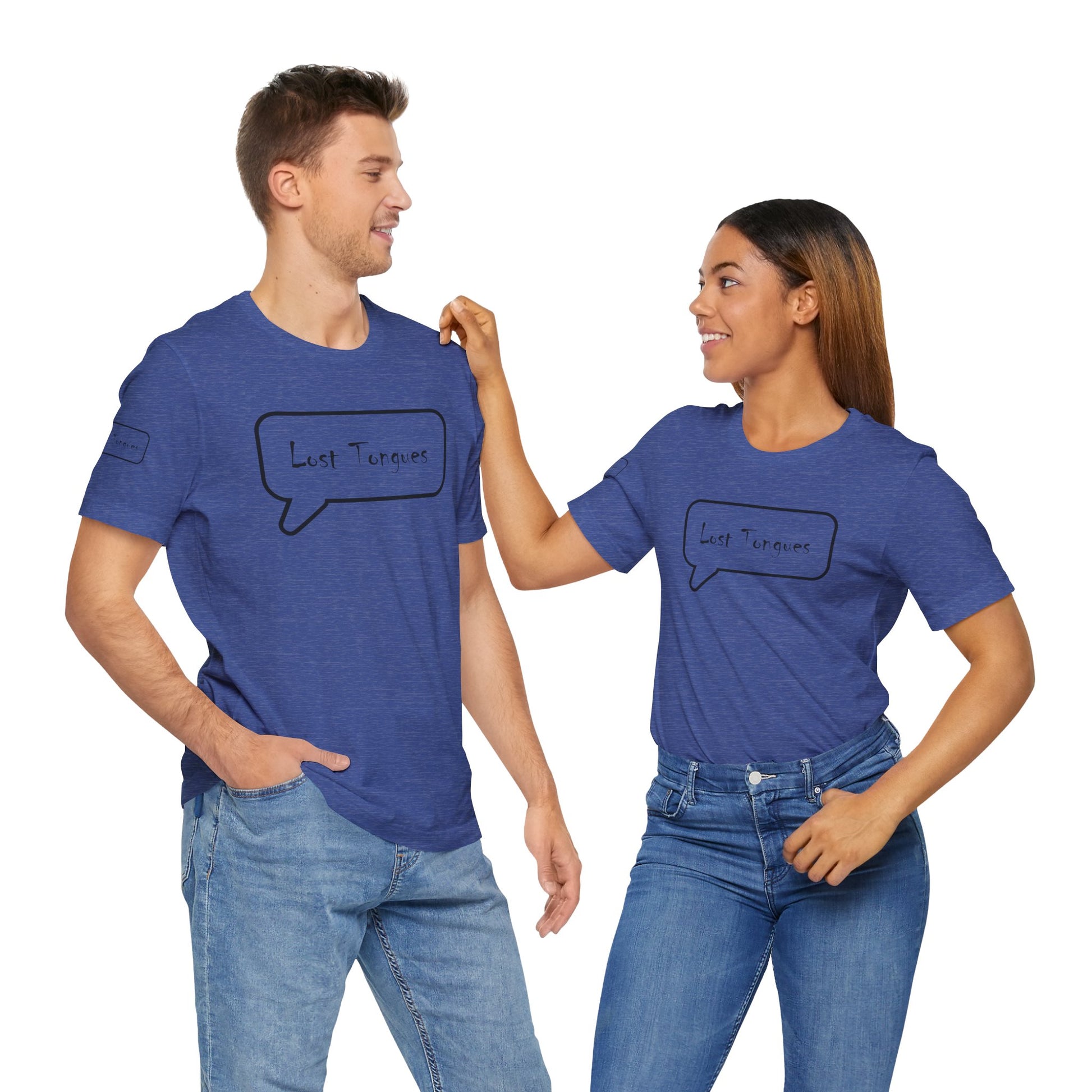 Lost Tongues Unisex Jersey Short Sleeve Tee