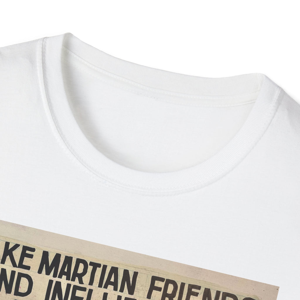 Mars Aliens Unisex Softstyle T-Shirt