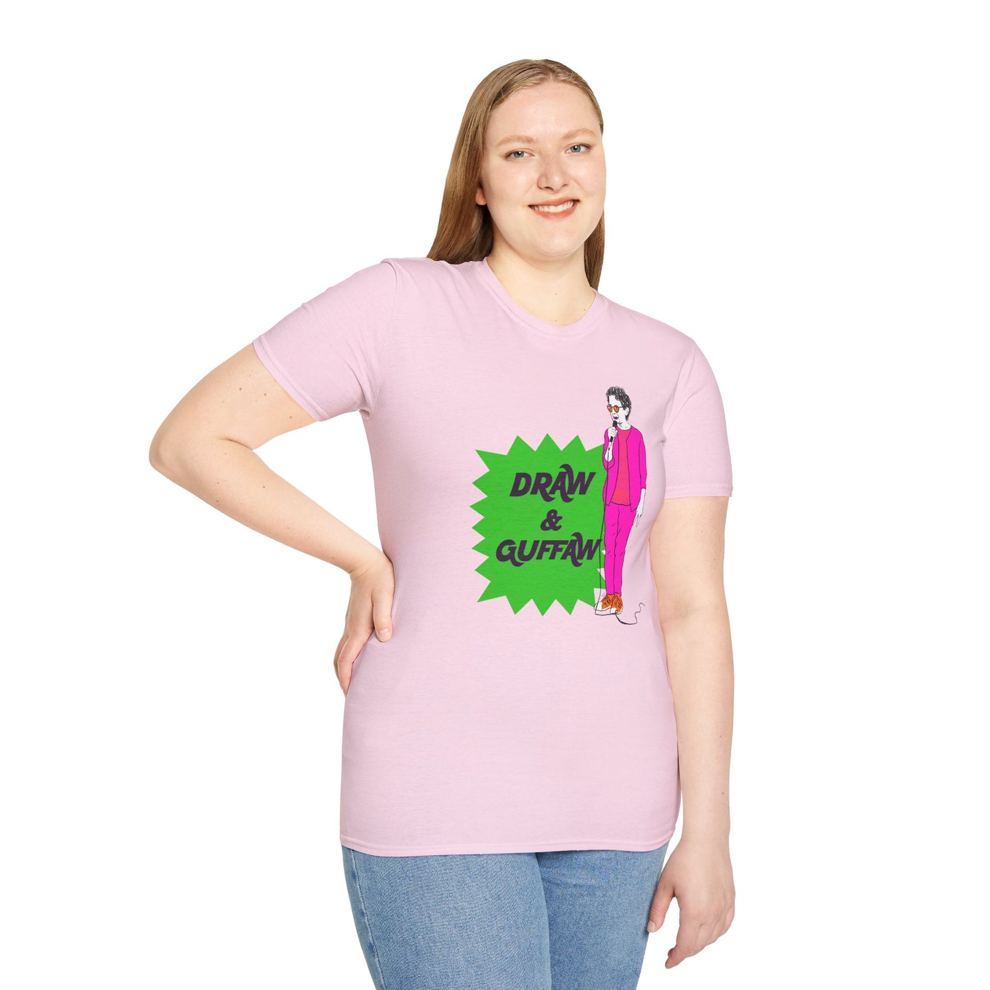 Draw and Guffaw Unisex Softstyle T-Shirt