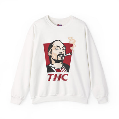 Bucket Love Graphic Crewneck Sweatshirt - Cozy Vintage Style for Chill Vibes