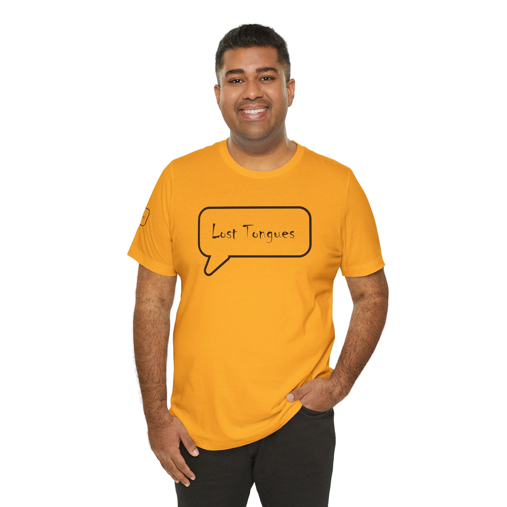 Lost Tongues Unisex Jersey Short Sleeve Tee