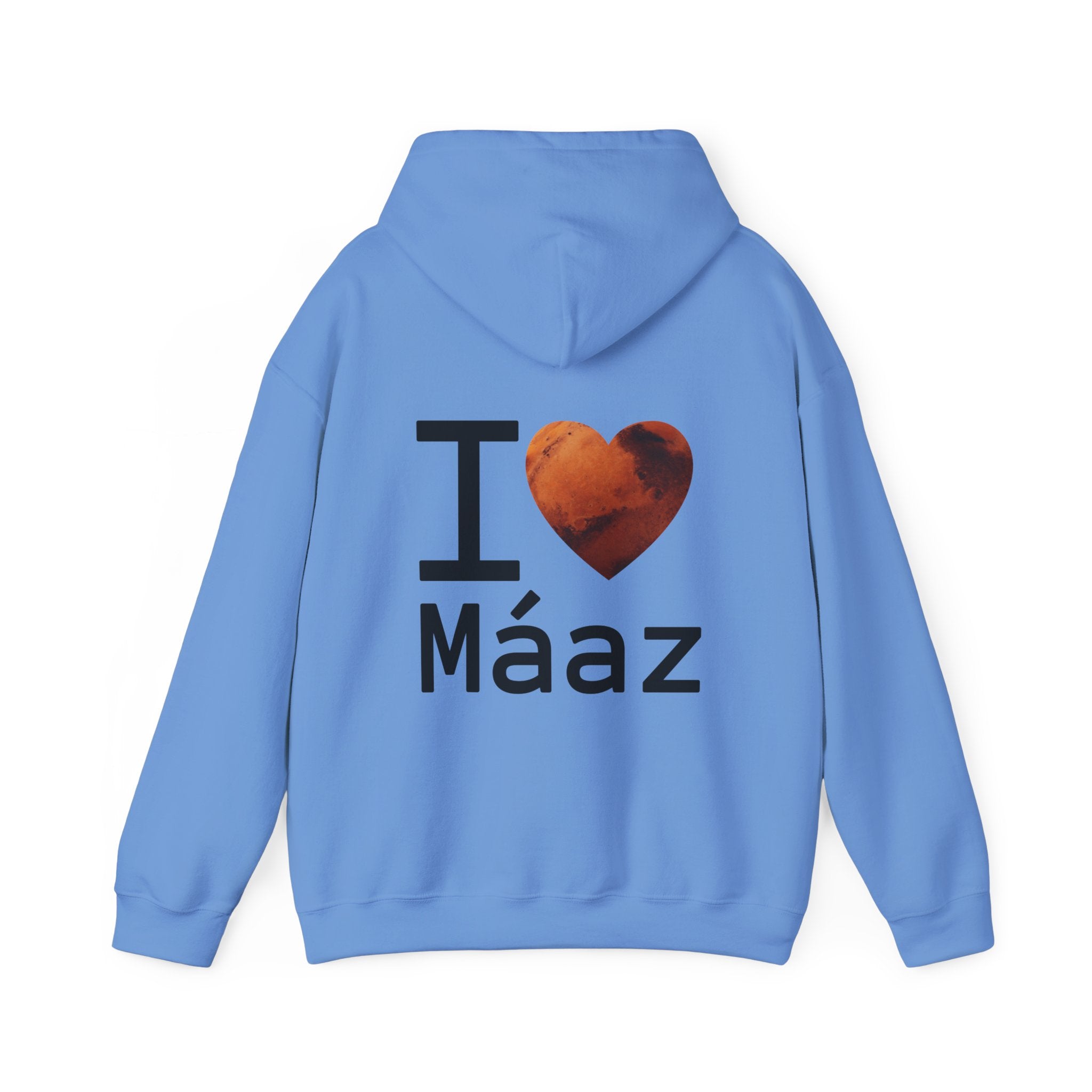 I Love Mars Unisex Heavy Blend Hooded Sweatshirt