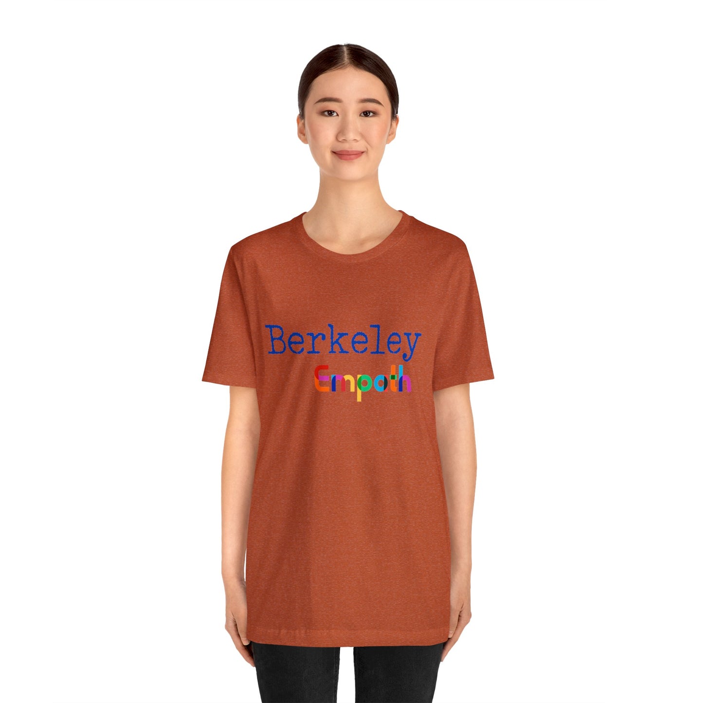 Berkeley Empath Blue Logo Unisex Jersey Short Sleeve Tee