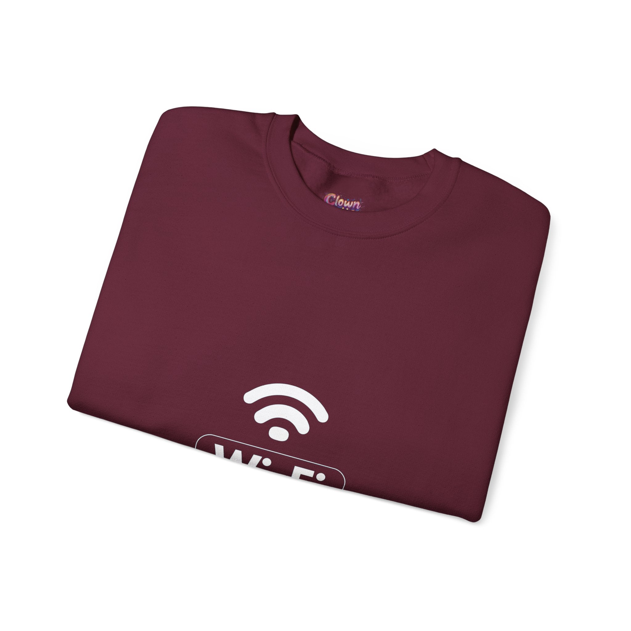 Wi-Fi Love Language Sweatshirt - Unisex Heavy Blend Crewneck