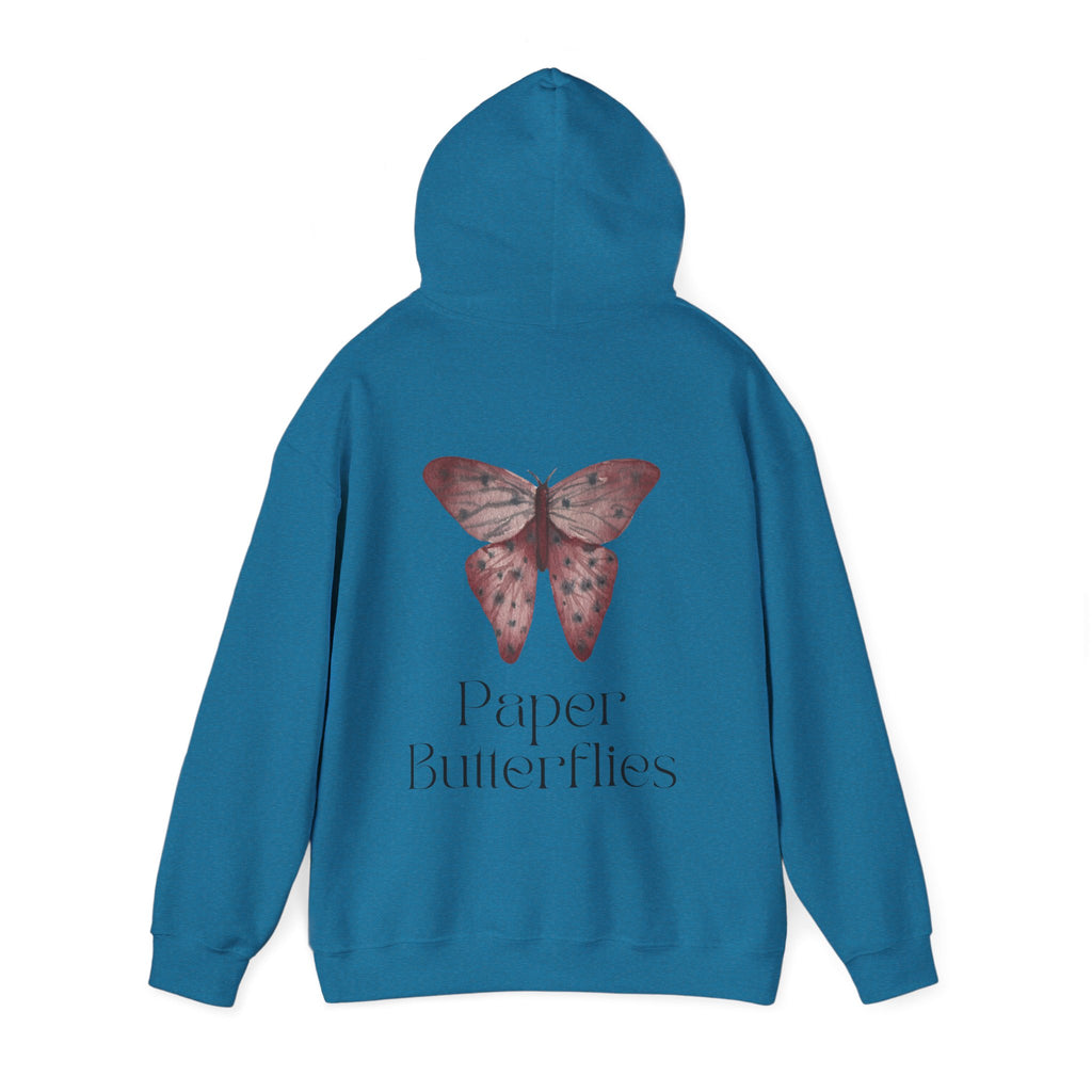 Paper Butterflies Unisex Heavy Blend Hooded Sweatshirt
