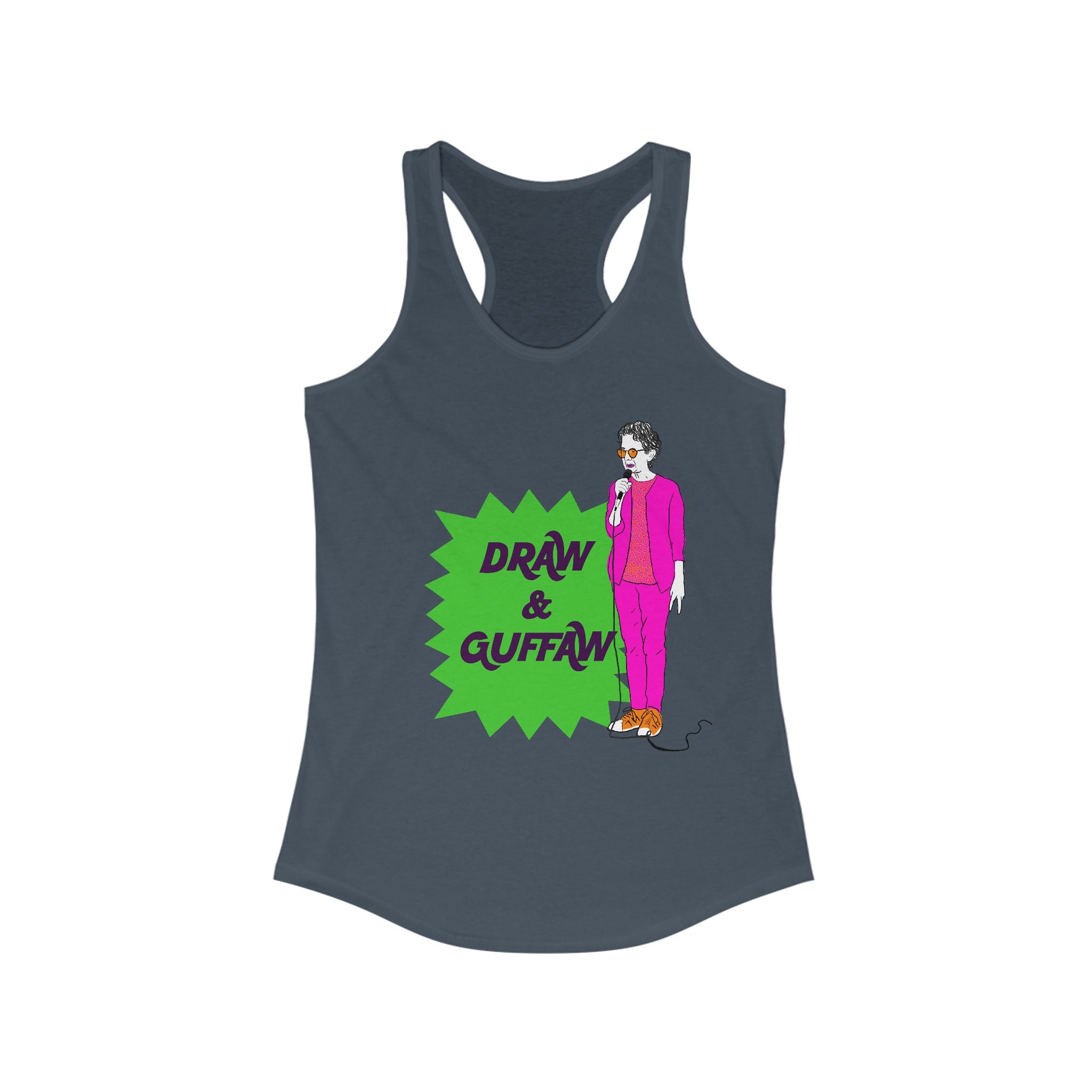 Draw and Guffaw Women's Ideal Racerback Tank