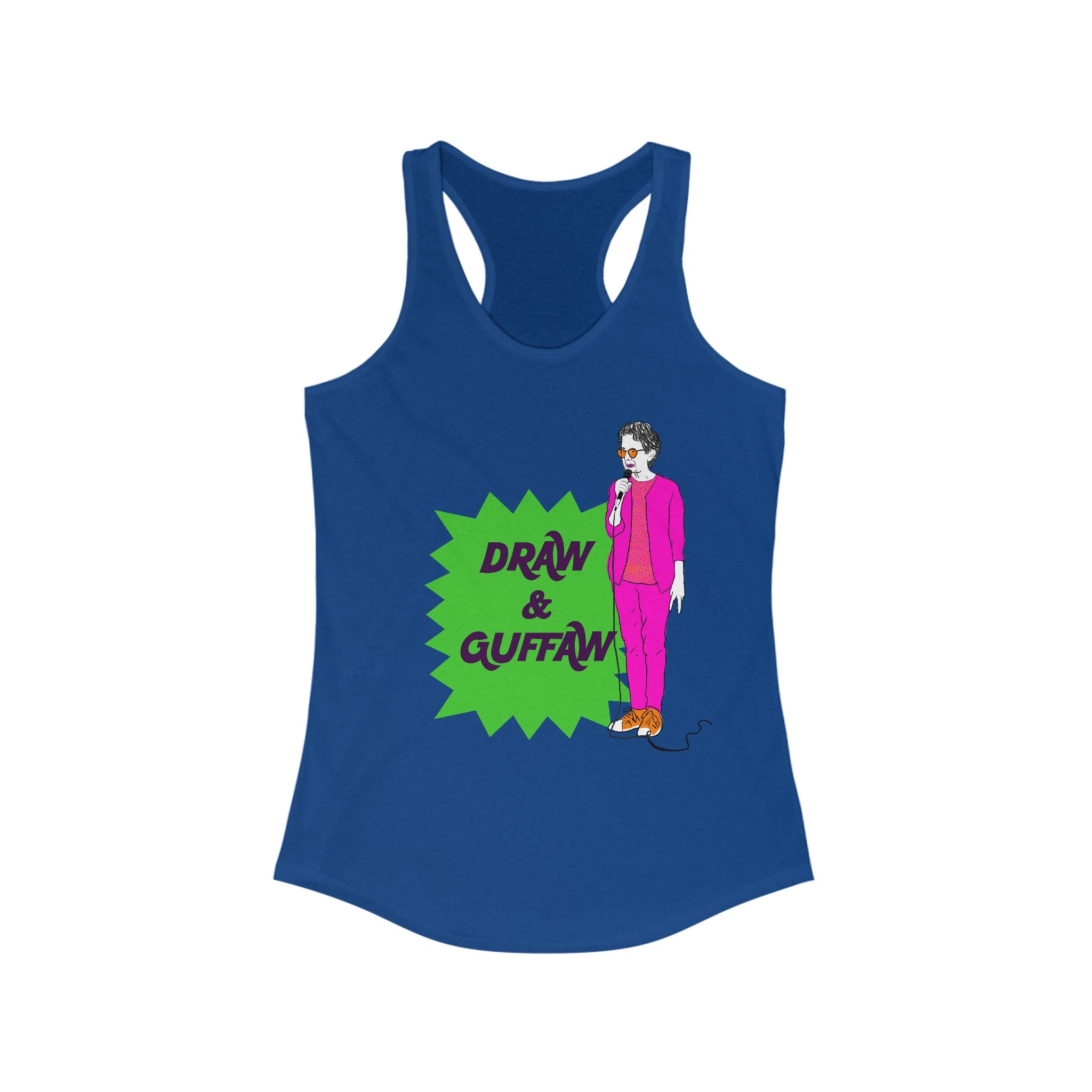 Draw and Guffaw Women's Ideal Racerback Tank