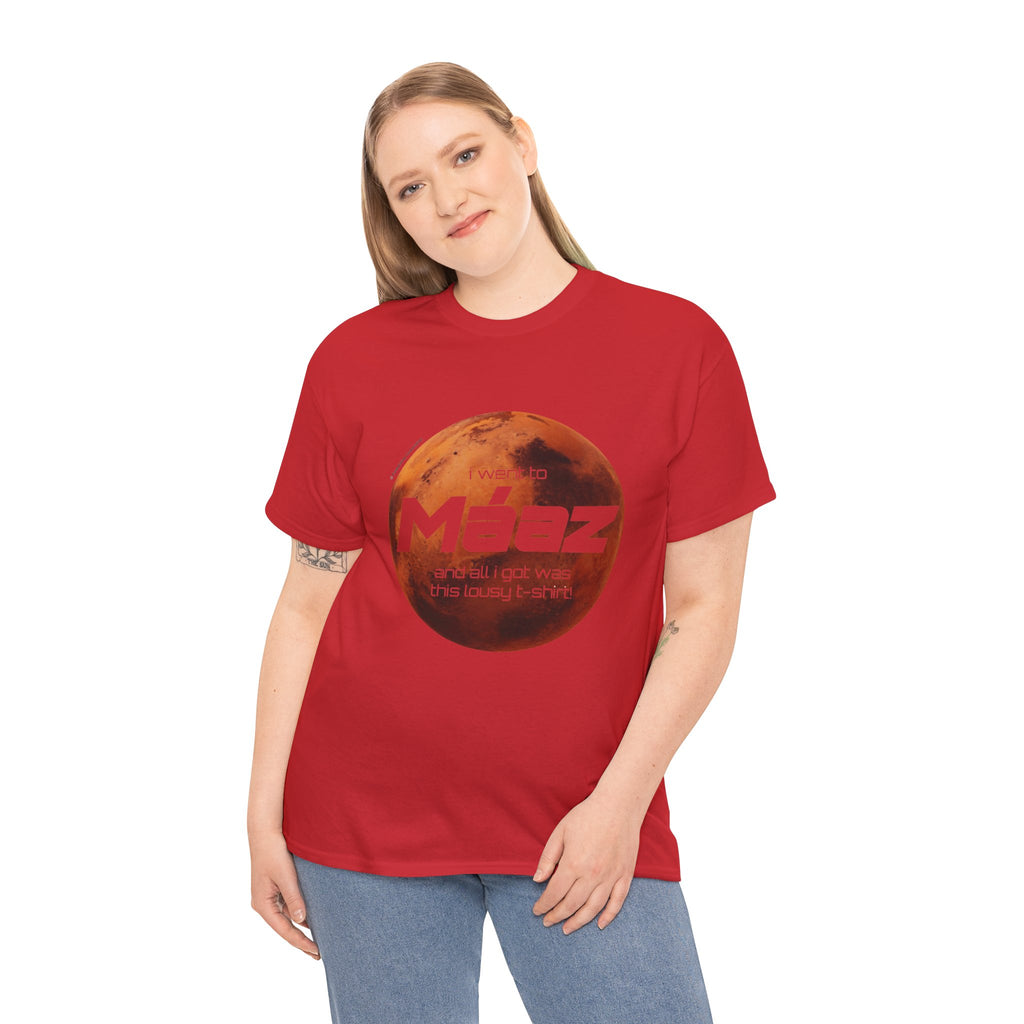 Went To Mars Unisex Heavy Cotton Tee