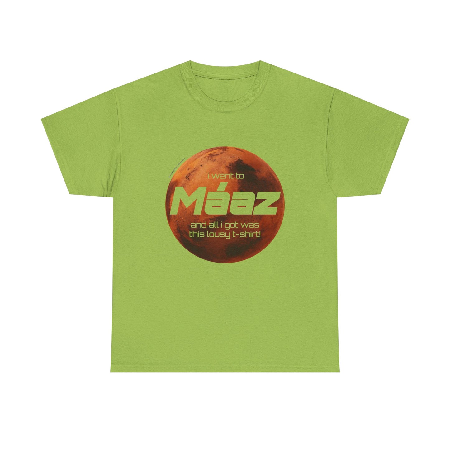 Went To Mars Unisex Heavy Cotton Tee