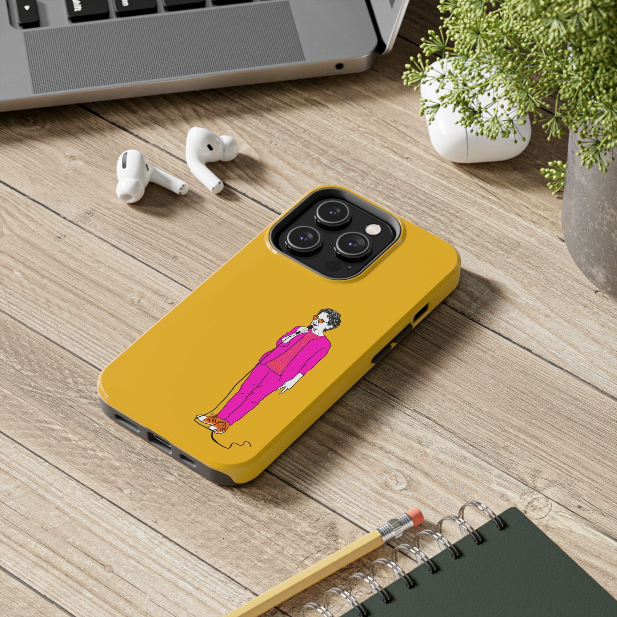 Loren K Little Old Lesbian Tough Phone Cases