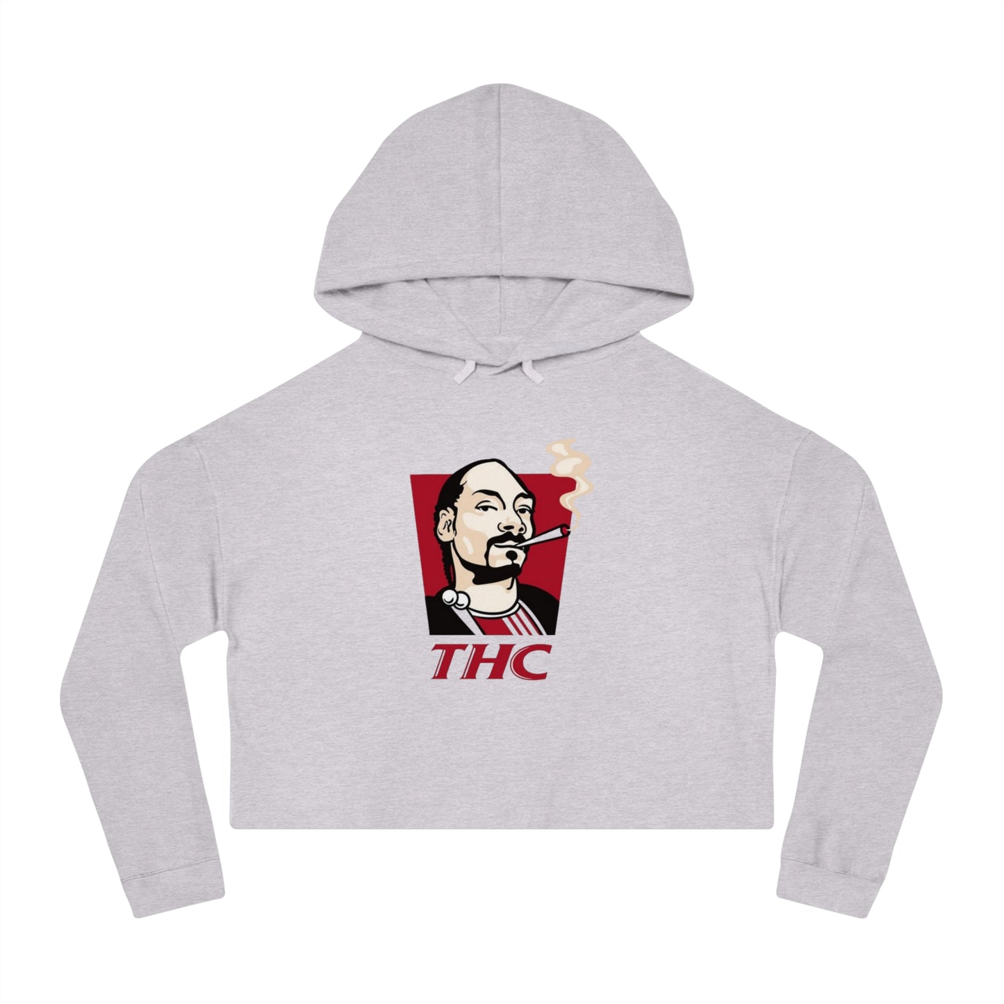 Bucket Love Cropped Hooded Sweatshirt - Chill Vibes
