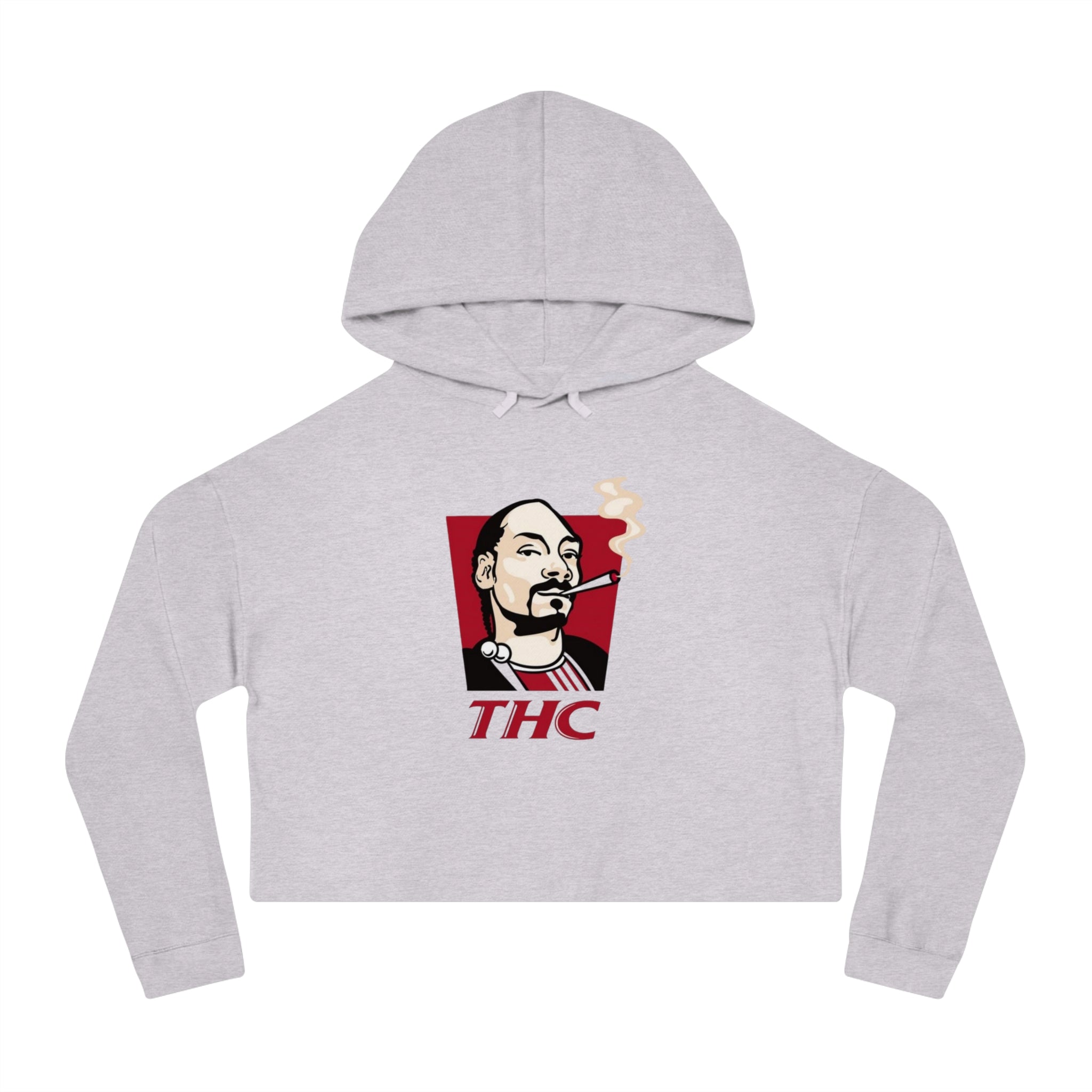 Bucket Love Cropped Hooded Sweatshirt - Chill Vibes