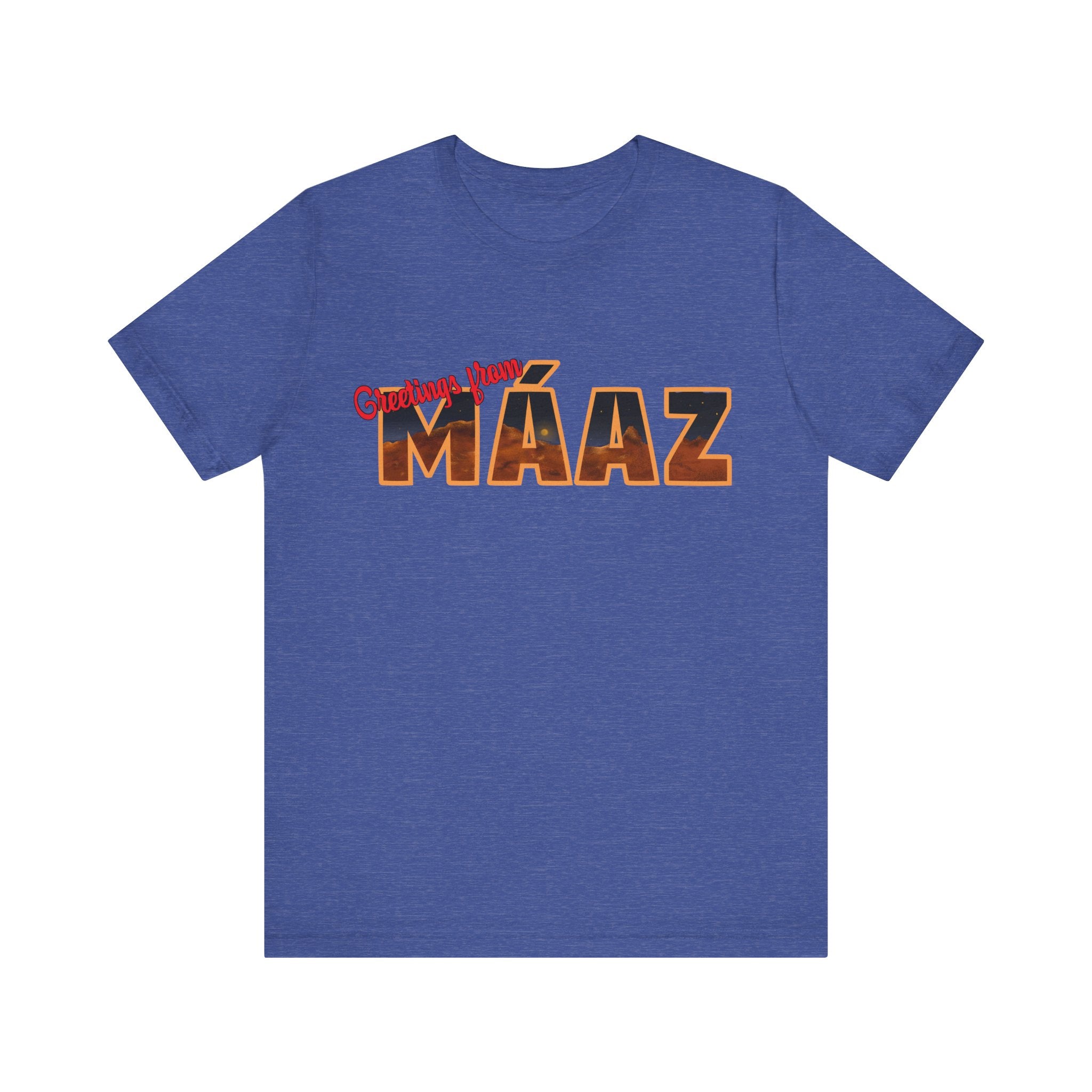 Greetings from Máaz Unisex Jersey Short Sleeve Tee