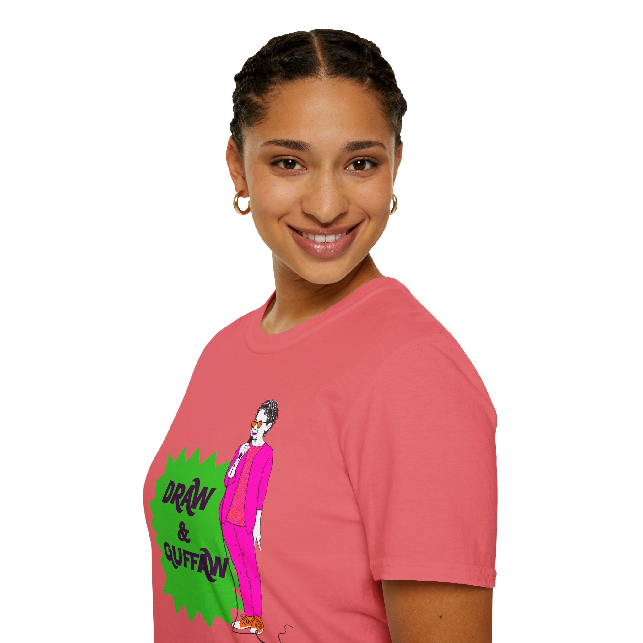 Draw and Guffaw Unisex Softstyle T-Shirt