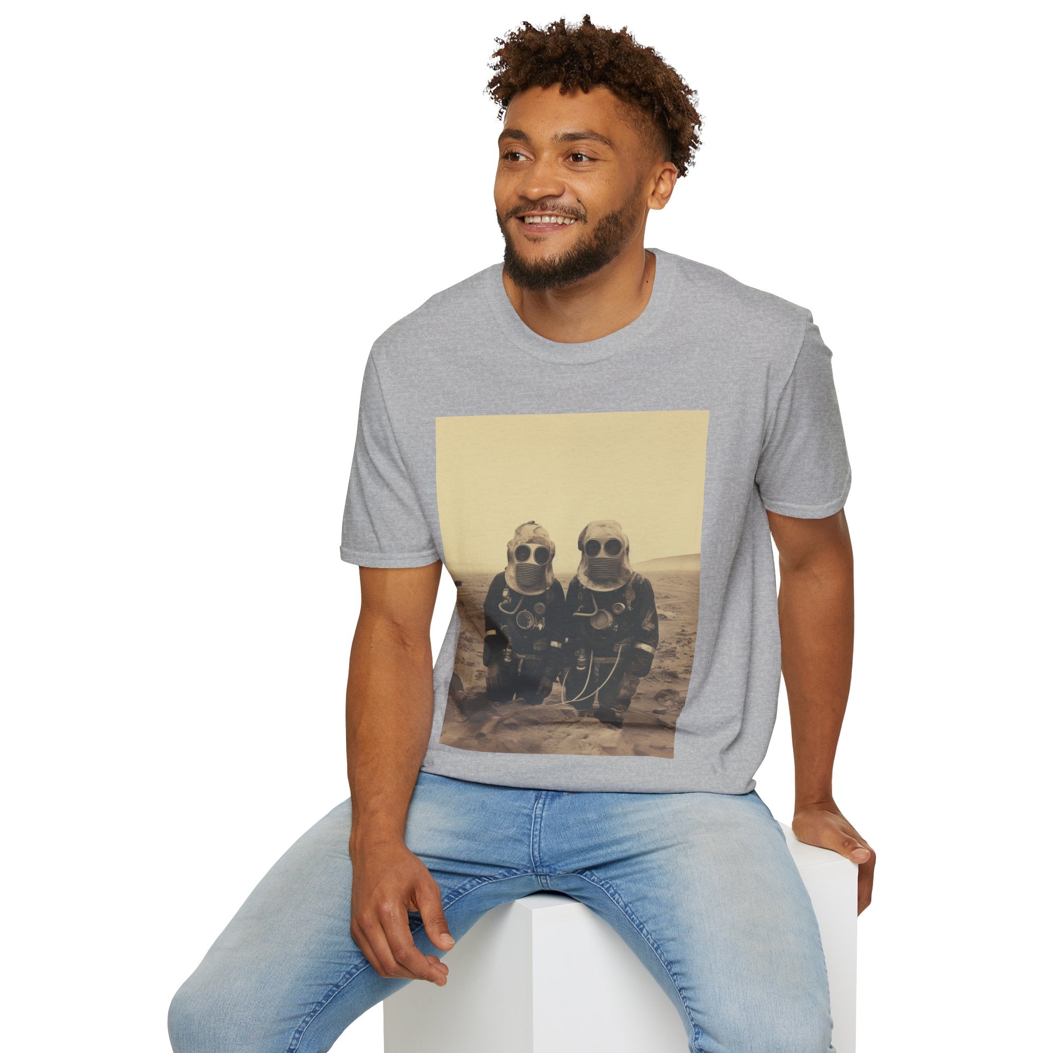 Mars Martians Unisex Softstyle T-Shirt