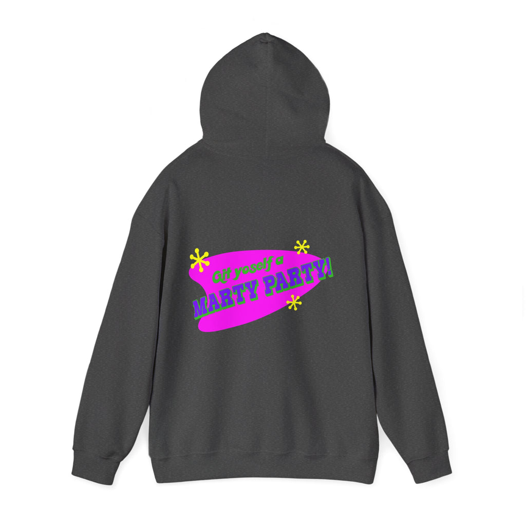 Marty Party Unisex Heavy Blend Hooded Sweatshirt