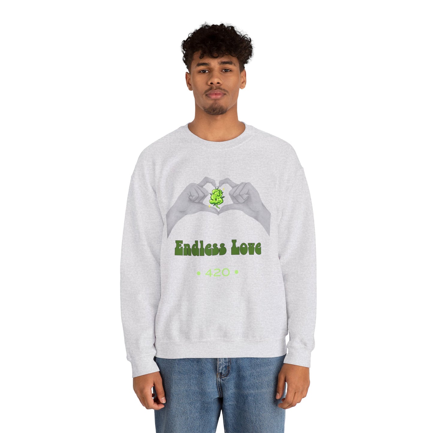 Endless Love Unisex Heavy Blend Crewneck Sweatshirt