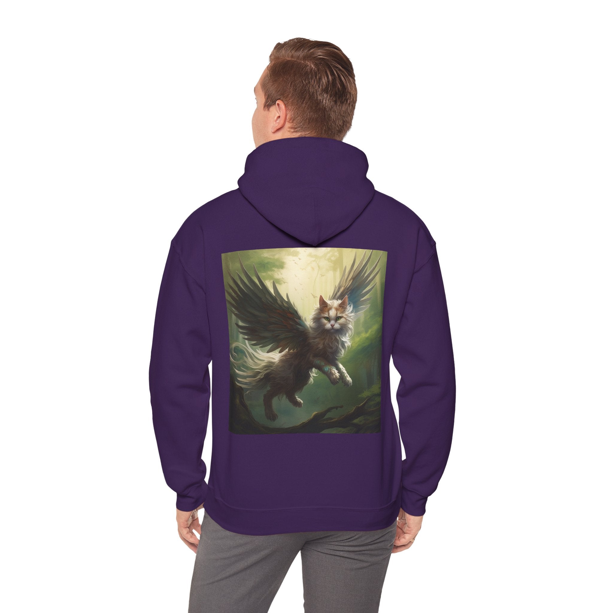Fantasy Cat Unisex Heavy Blend Hooded Sweatshirt