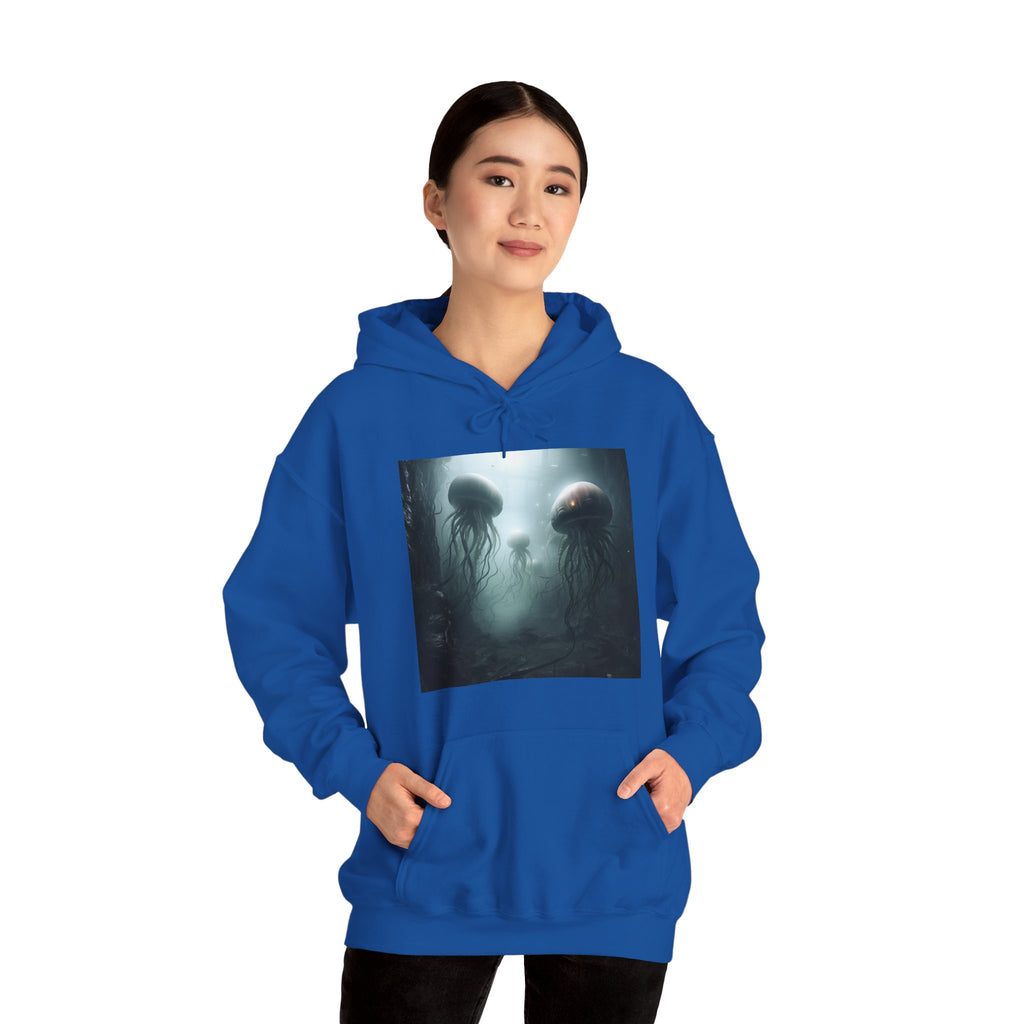 Alien Jellyfish Unisex Heavy Blend Hooded Sweatshirt