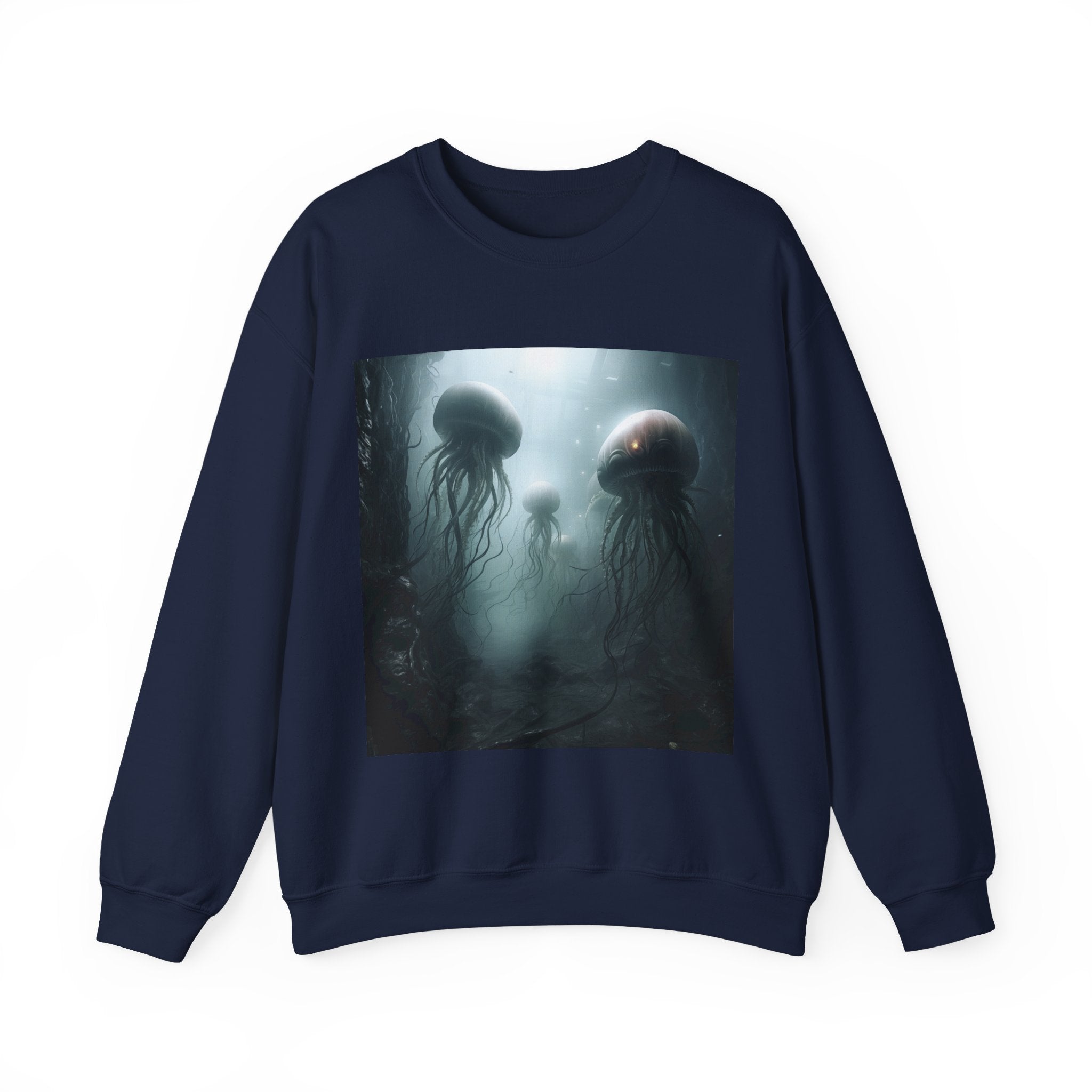 Alien Jellyfish Unisex Heavy Blend Crewneck Sweatshirt