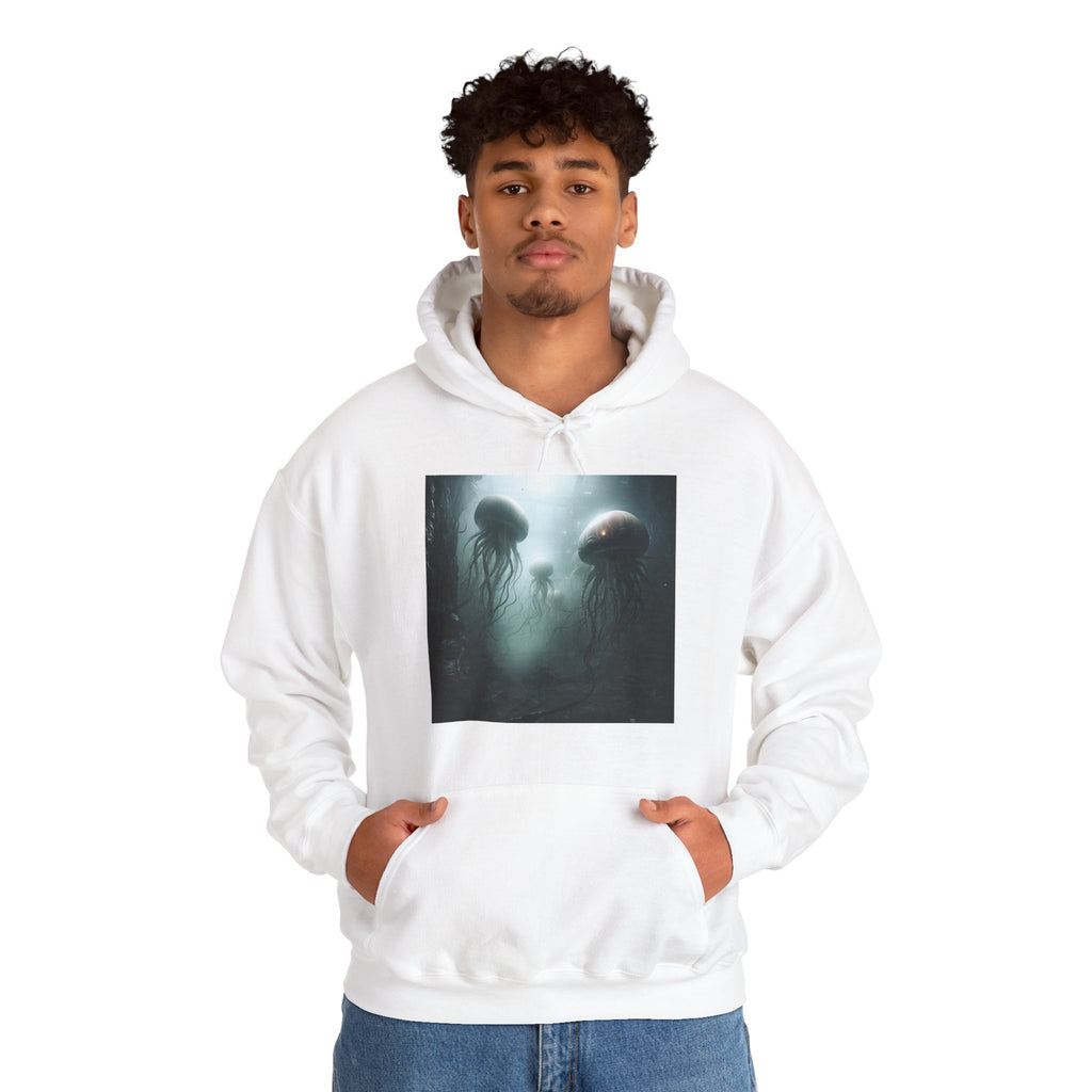 Alien Jellyfish Unisex Heavy Blend Hooded Sweatshirt