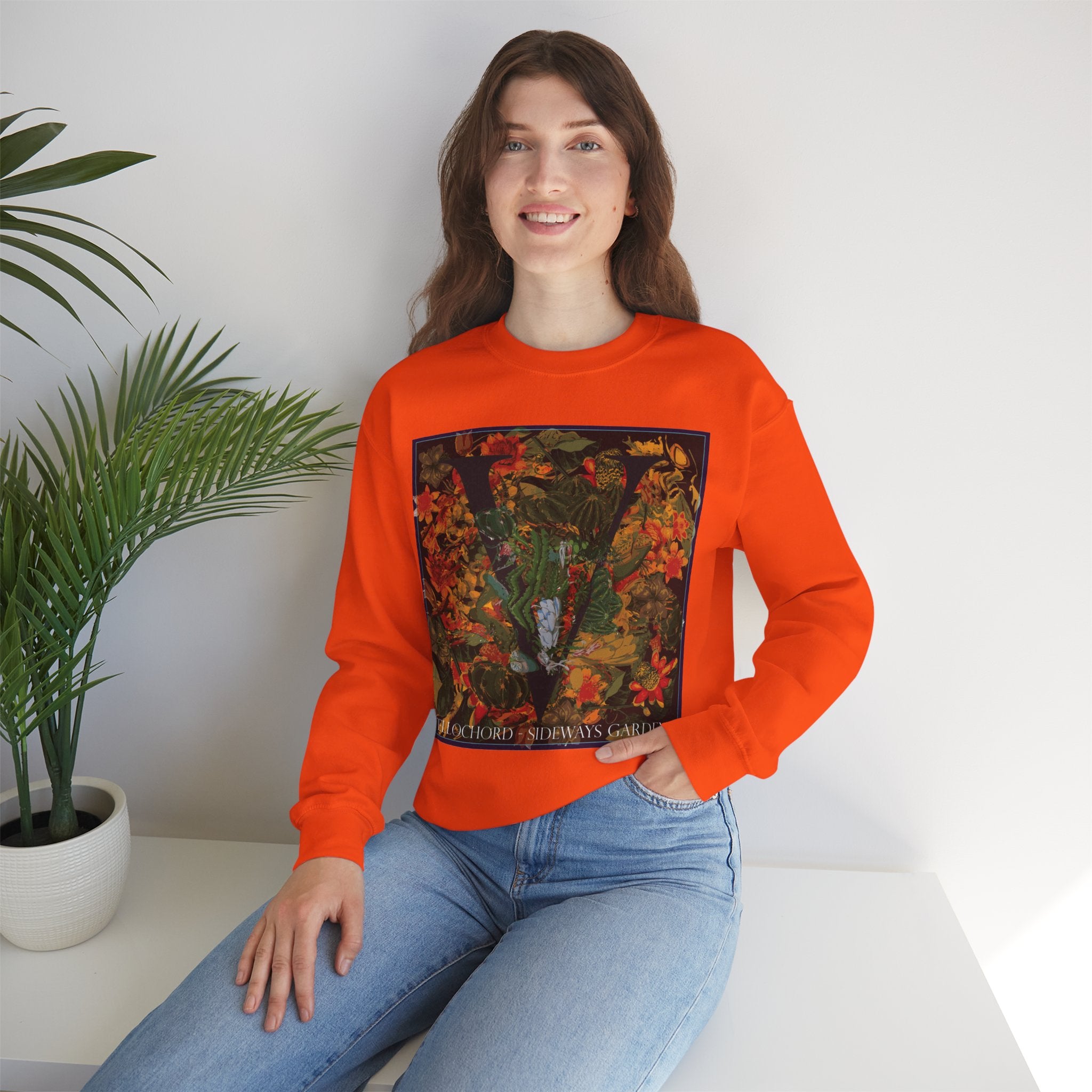 Vellochord Unisex Heavy Blend Crewneck Sweatshirt
