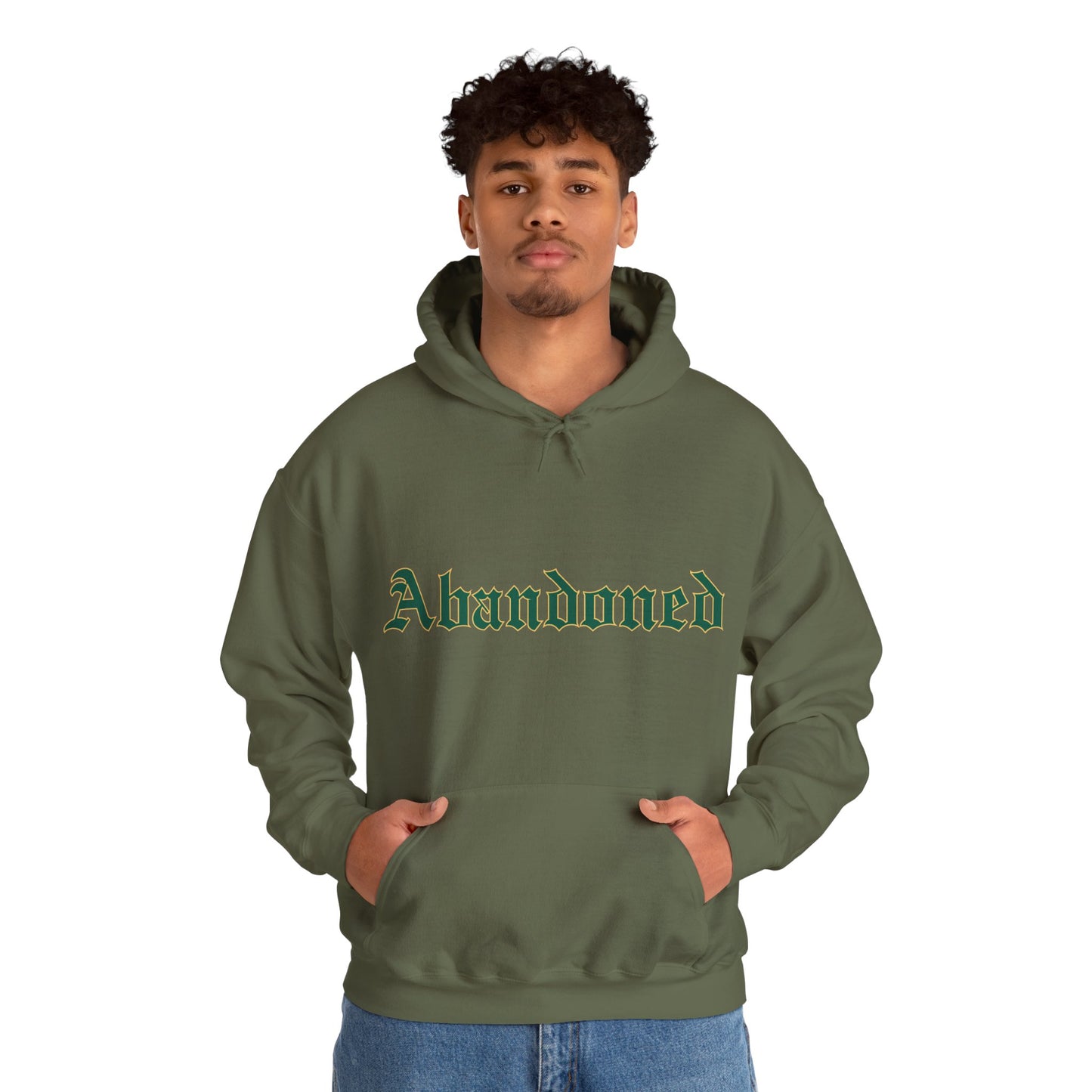 Oakland Abandoned Unisex Heavy Blend Hooded Sweatshirt
