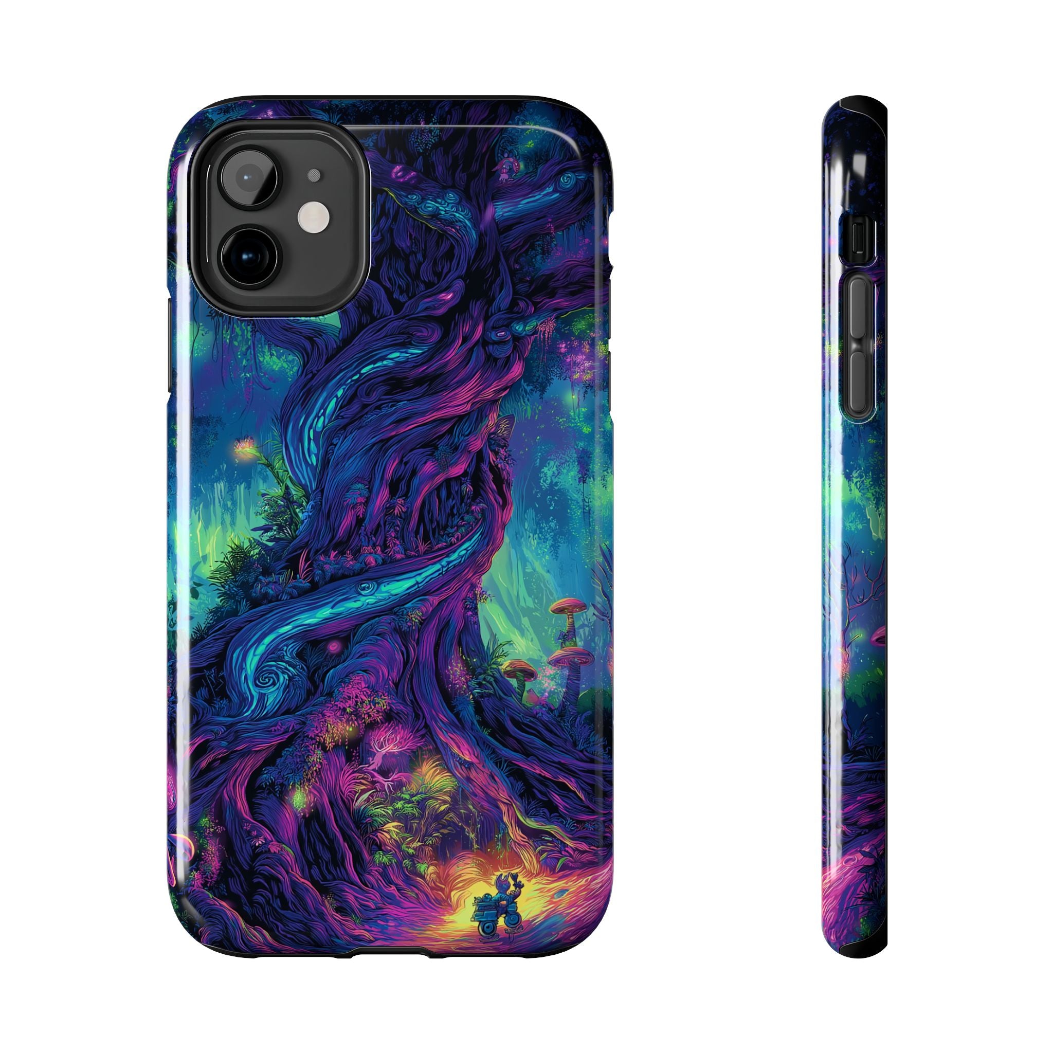 Psychedelic Tree Tough Phone Cases