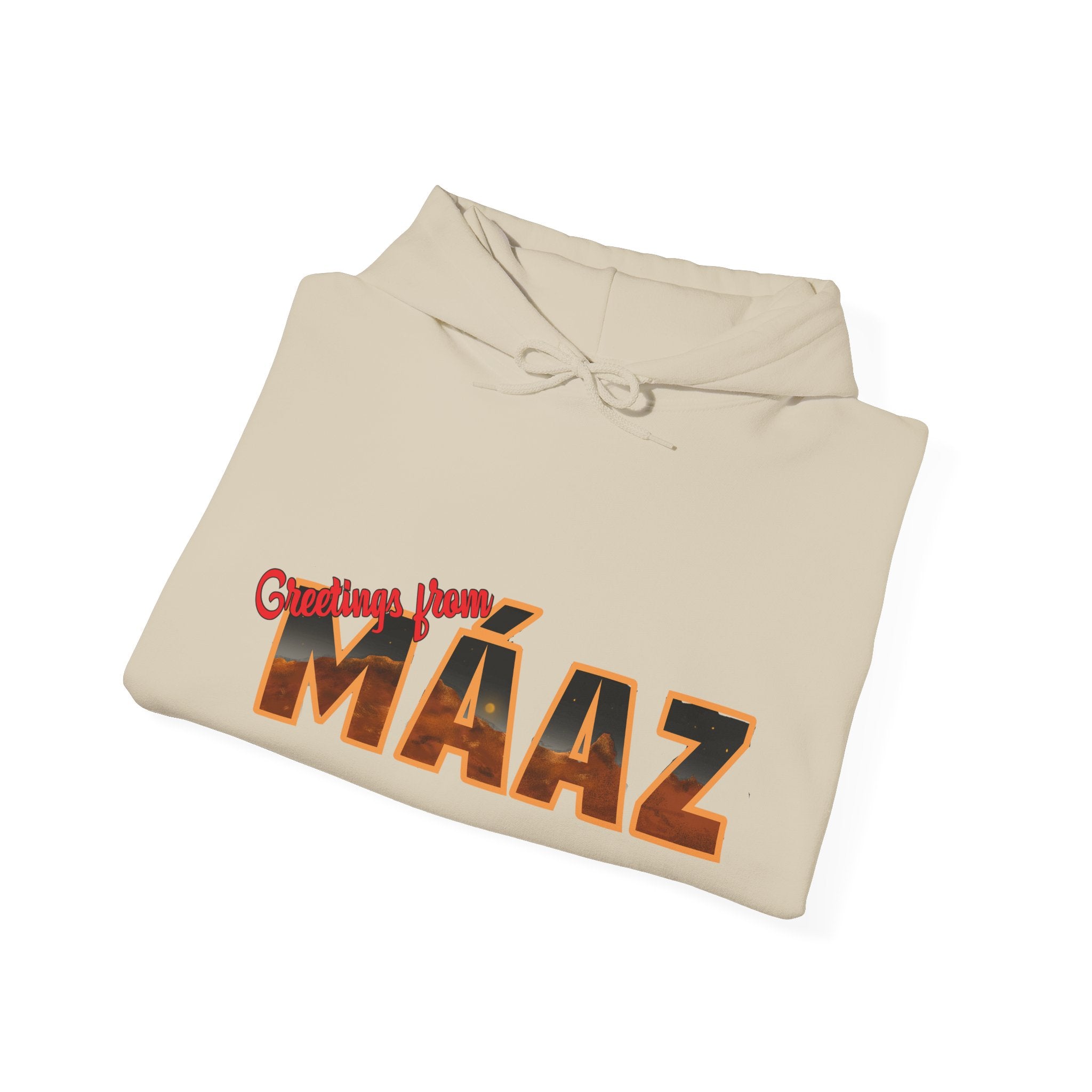 Greetings from Máaz Martians Unisex Heavy Blend Hooded Sweatshirt