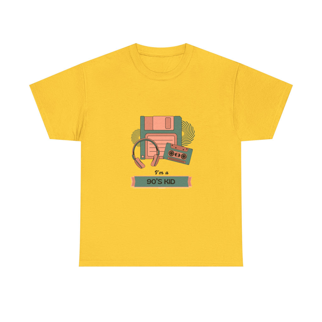 90s Kid Unisex Heavy Cotton Tee
