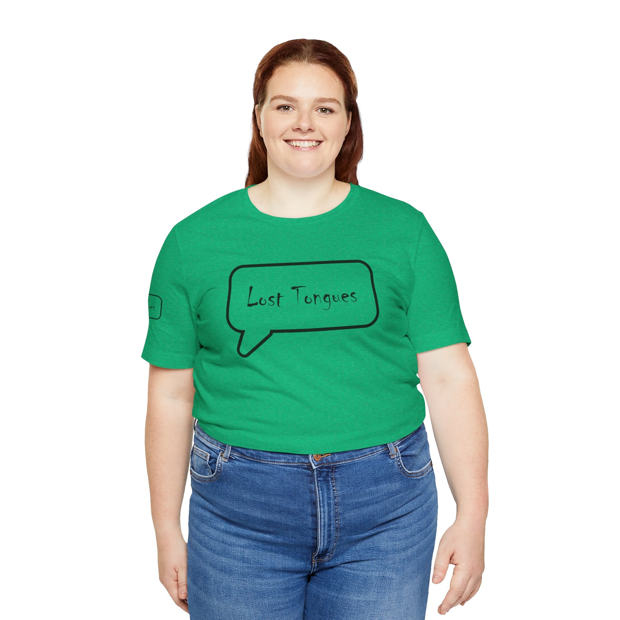 Lost Tongues Unisex Jersey Short Sleeve Tee