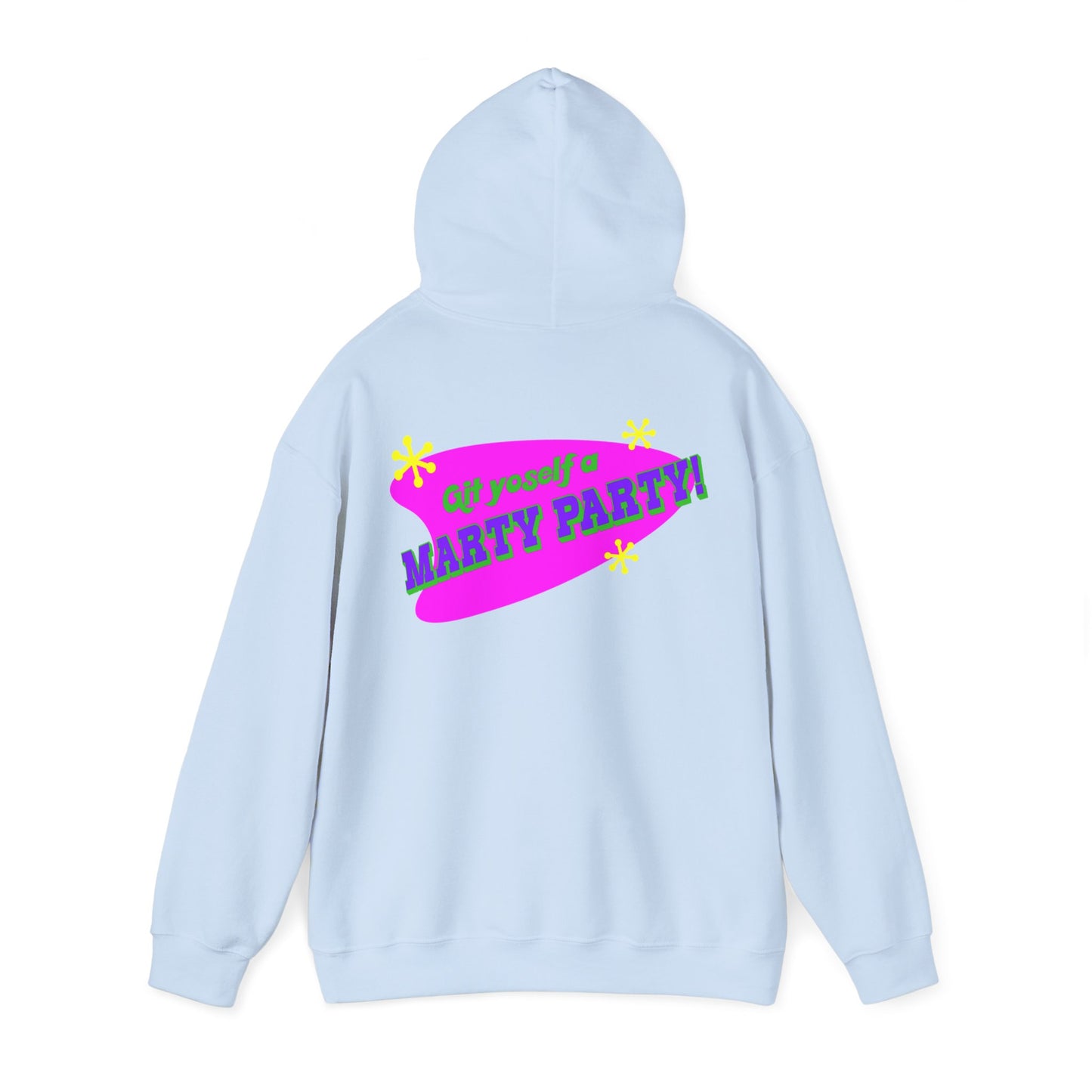 Marty Party Unisex Heavy Blend Hooded Sweatshirt