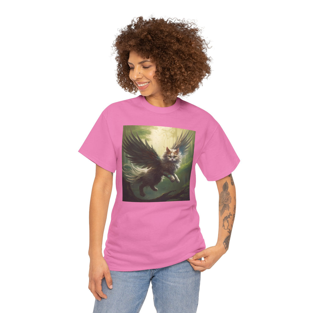 Fantasy Cat Unisex Heavy Cotton Tee