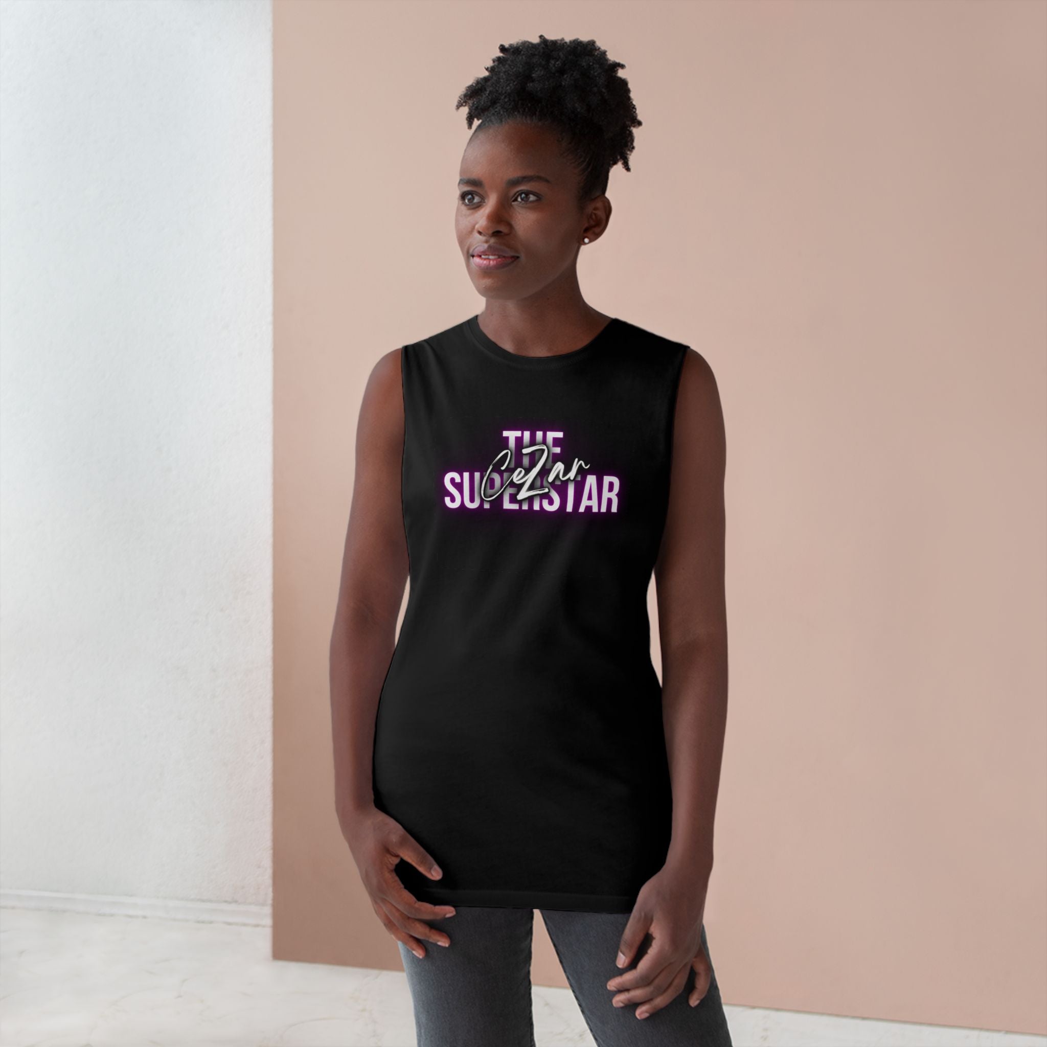 CeZar the Superstar Unisex Barnard Tank