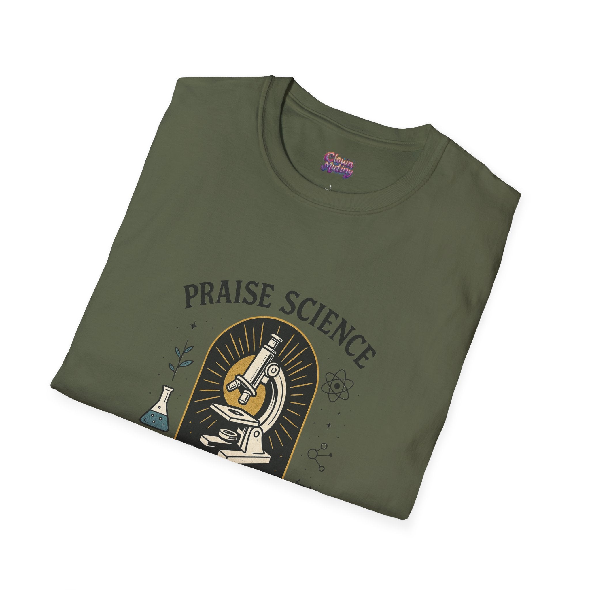 Praise Science Unisex Softstyle T-Shirt - Science Enthusiast Tee