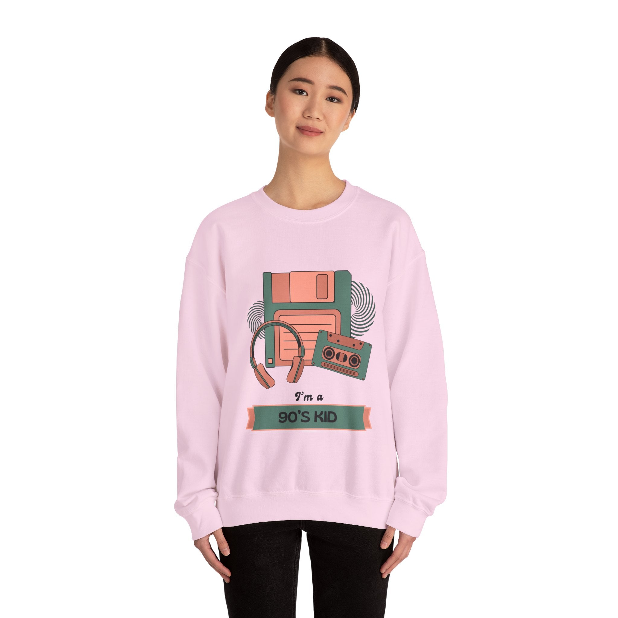 90s Kid Unisex Heavy Blend Crewneck Sweatshirt