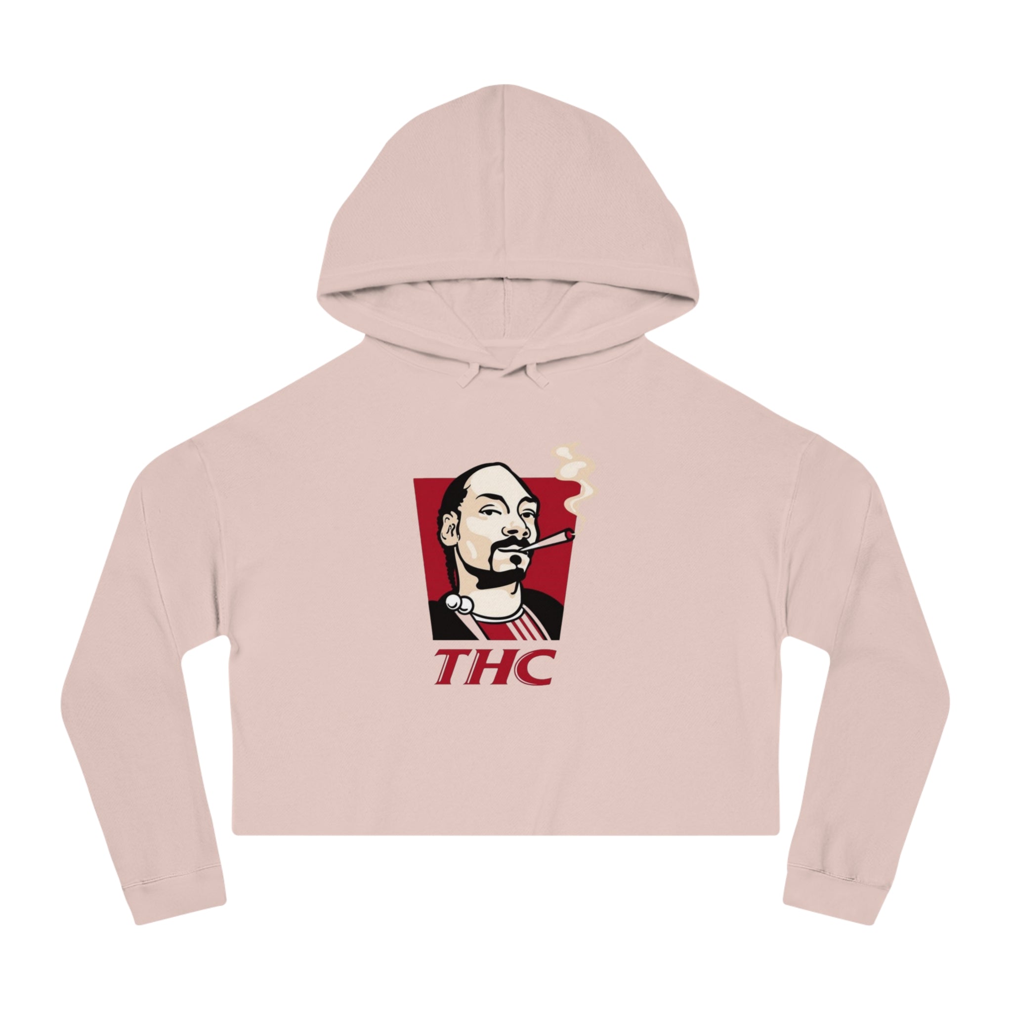 Bucket Love Cropped Hooded Sweatshirt - Chill Vibes