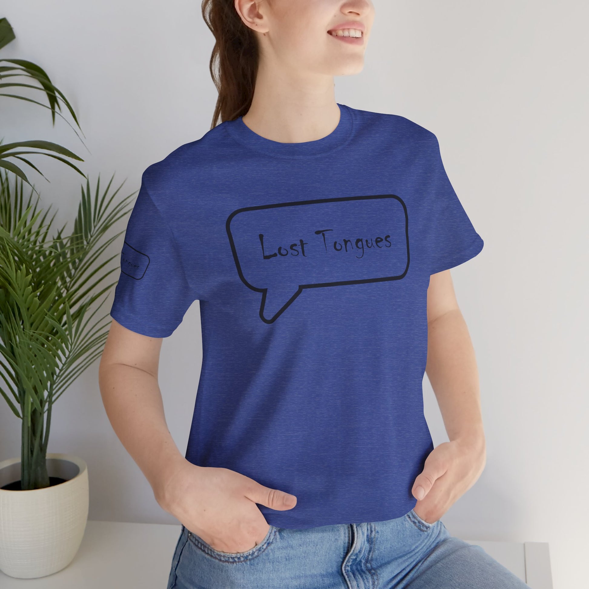 Lost Tongues Unisex Jersey Short Sleeve Tee