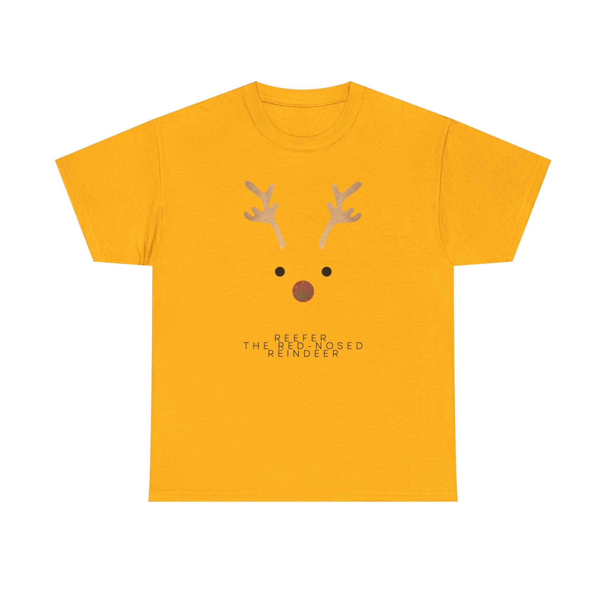 Reindeer Unisex Heavy Cotton Tee