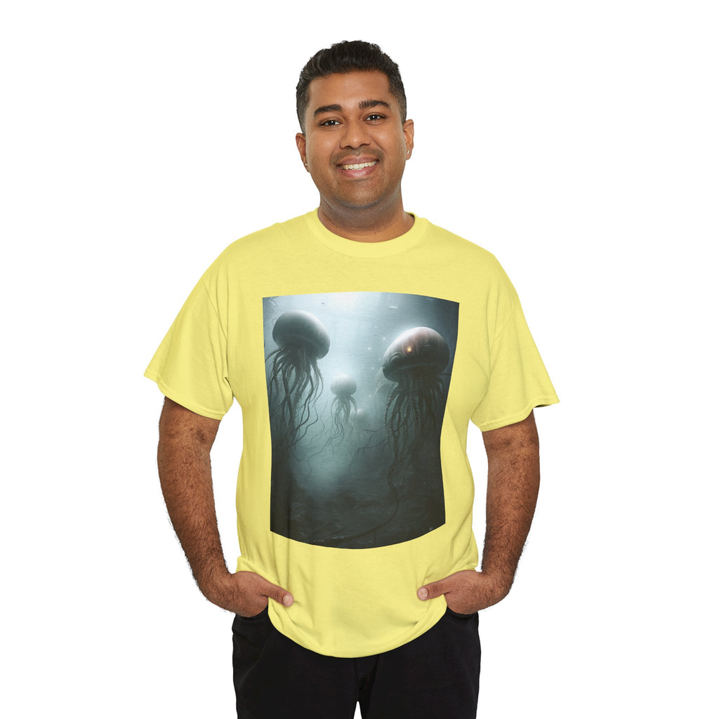 Alien Jellyfish Unisex Heavy Cotton Tee