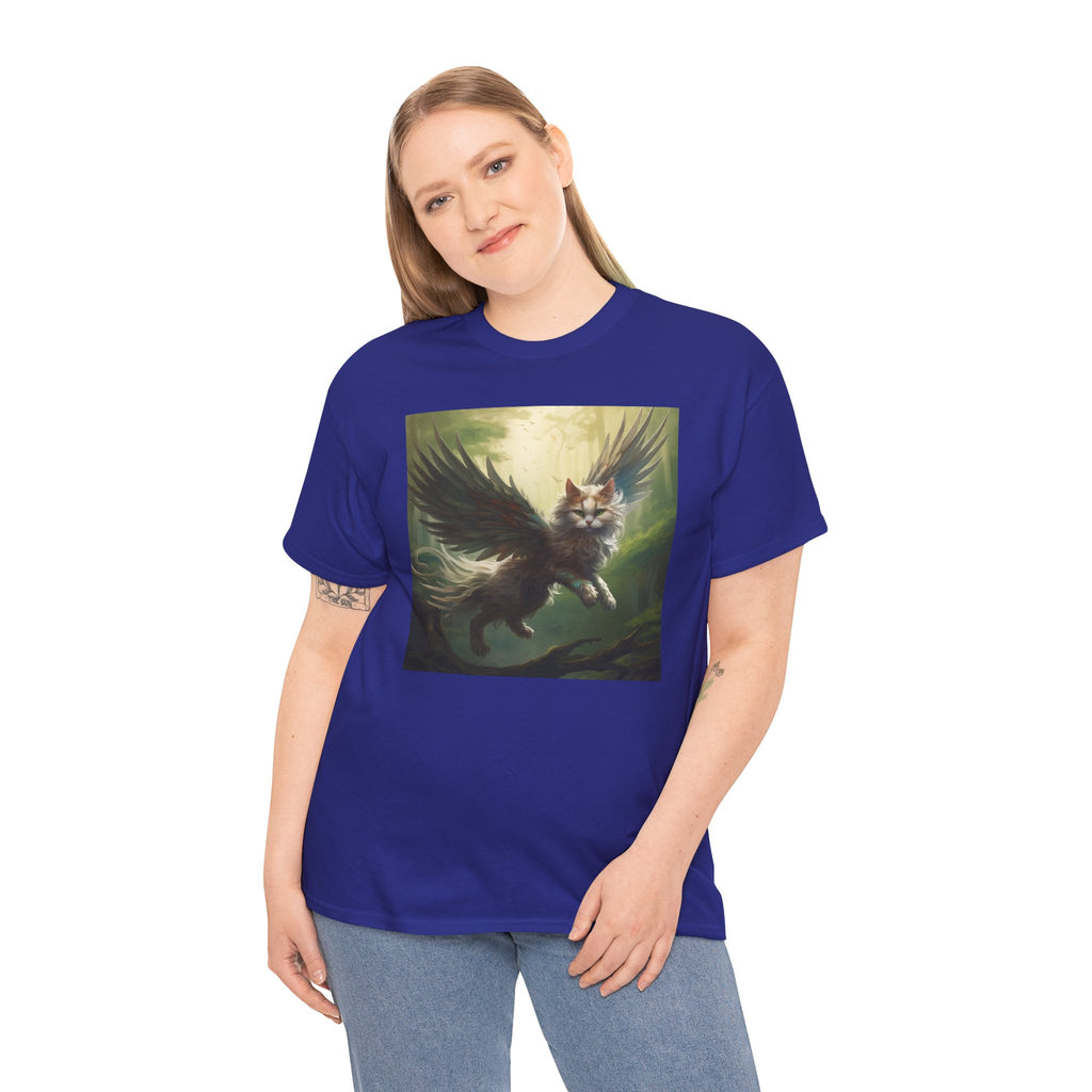 Fantasy Cat Unisex Heavy Cotton Tee
