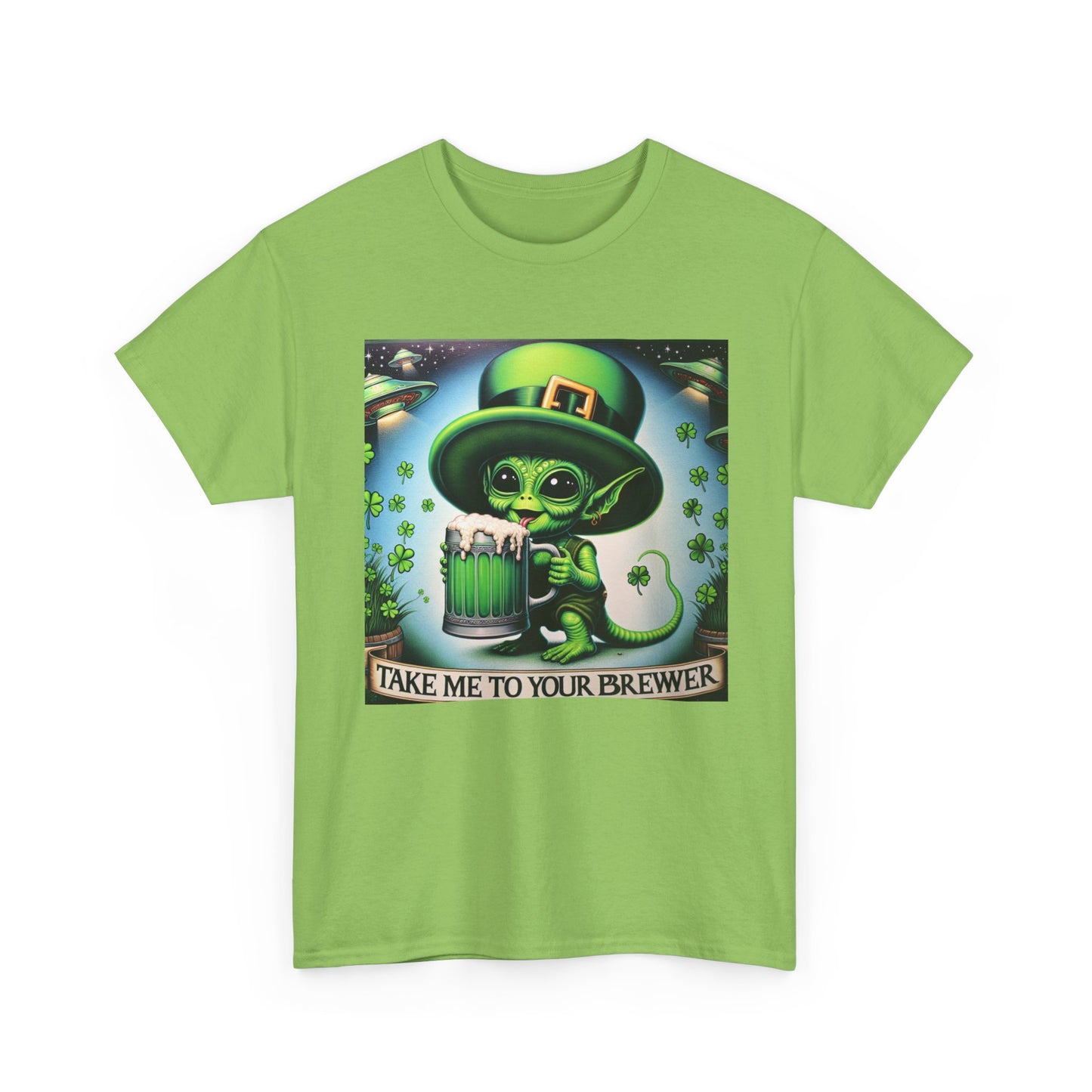 Take Me to Your Brewer Unisex Heavy Cotton Tee