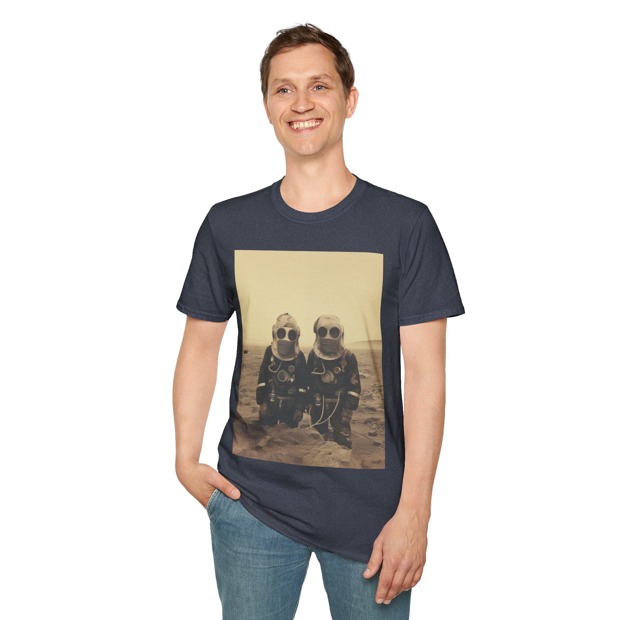 Mars Martians Unisex Softstyle T-Shirt