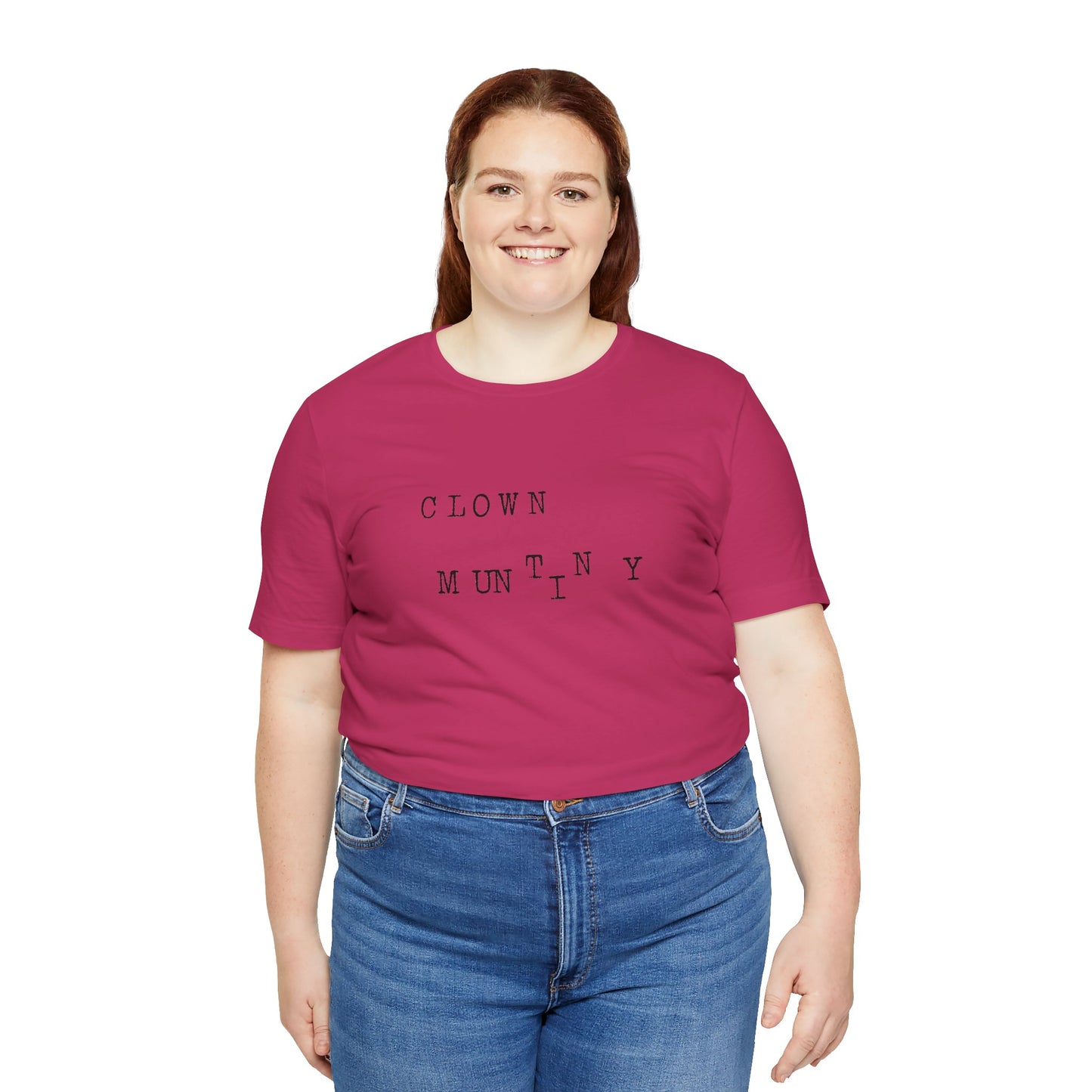 Clown Mutiny Unisex Jersey Short Sleeve Tee