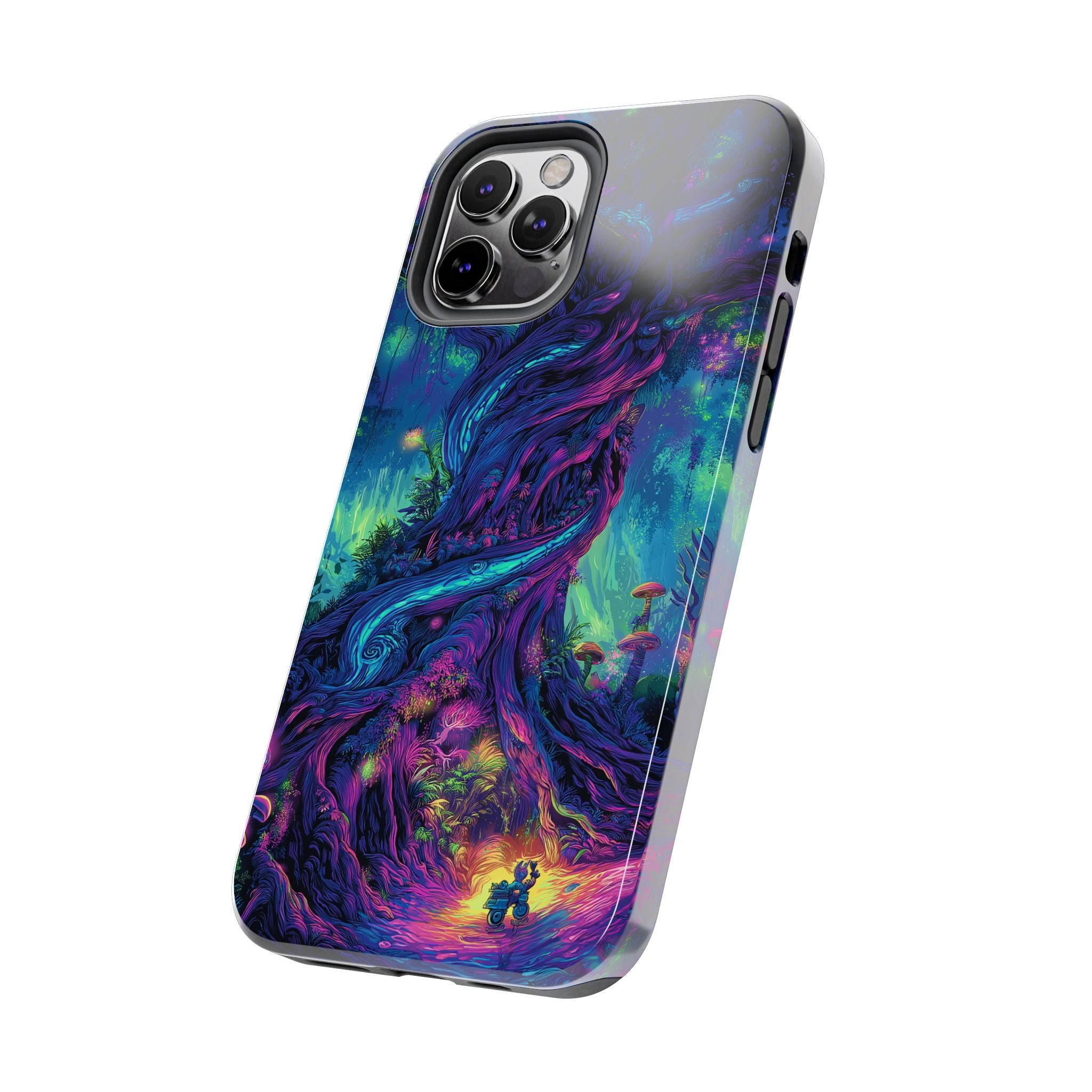 Psychedelic Tree Tough Phone Cases