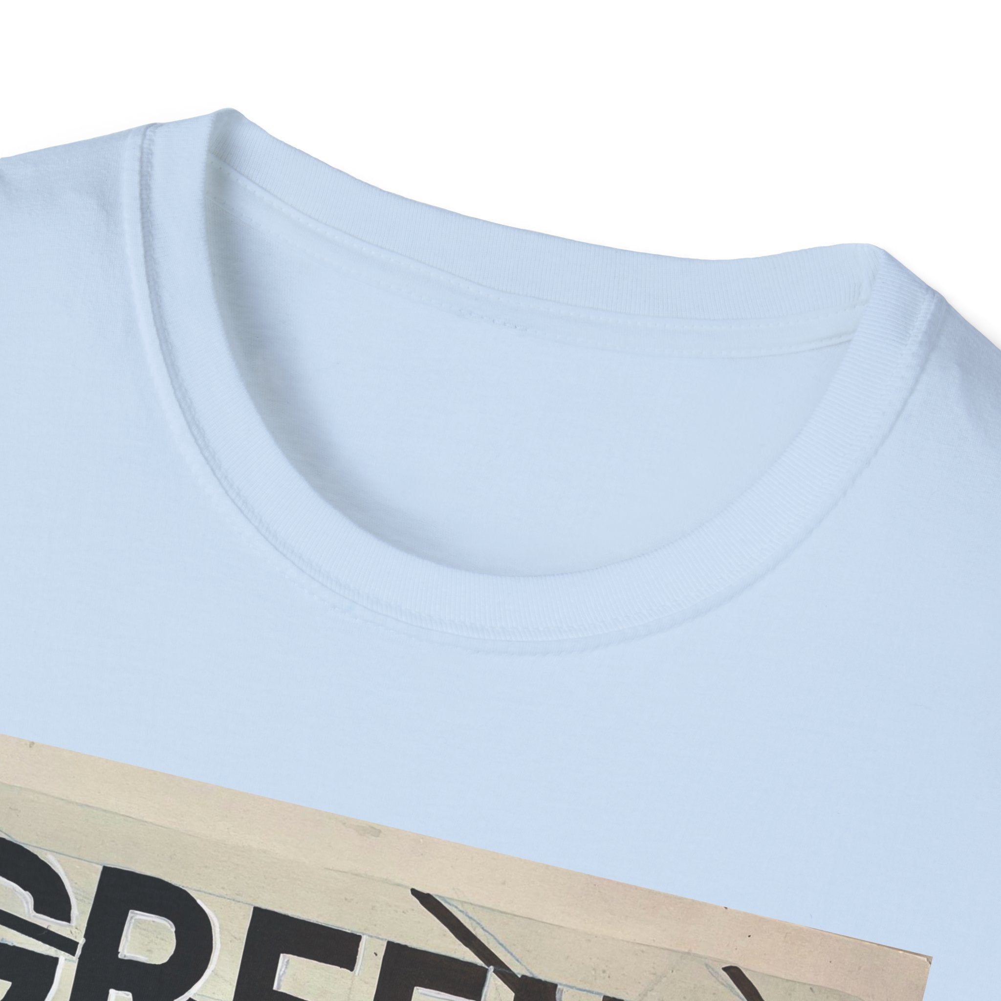 Martian Green Thumbs Unisex Softstyle T-Shirt