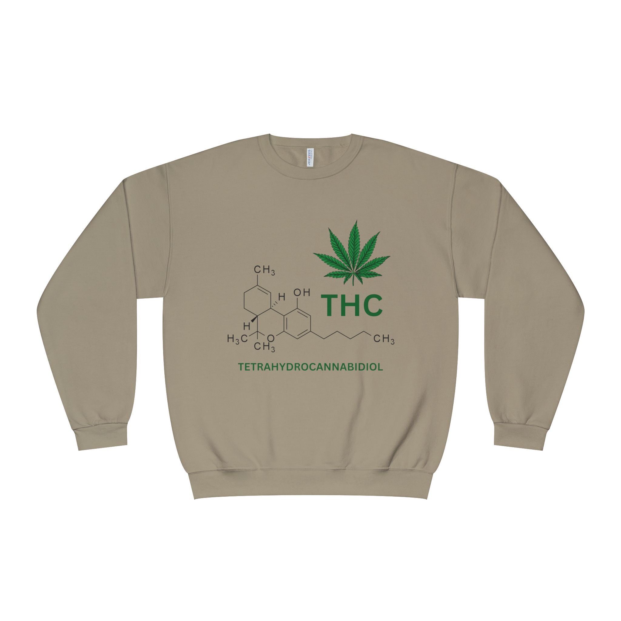 THC Molecule Unisex NuBlend Crewneck Sweatshirt